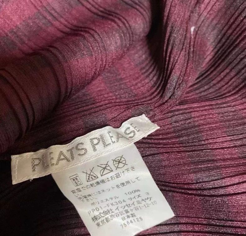 Issey Miyake issey miyake Checkered high-neck top 2505-Nextarrow Size M / US 6-8 / IT 42-44 - 1 Thumbnail