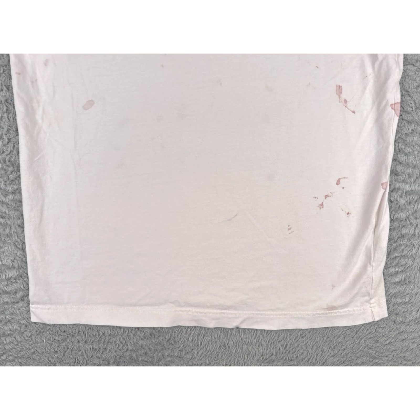 Tommy Hilfiger Tommy Hilfiger Shirt Men S White Crew Neck Short Sleeve Cotton Logo Mens Size US S / EU 44-46 / 1 - 5 Thumbnail