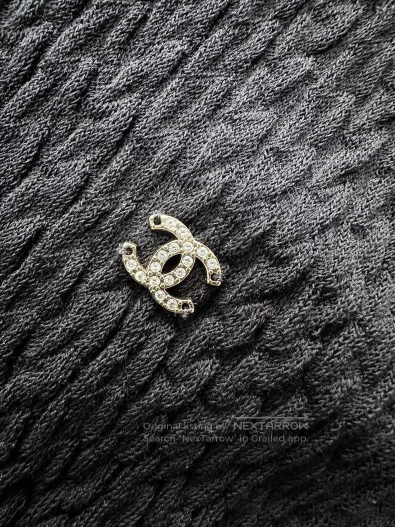 Chanel Chanel Small lace short-sleeved knitted dress Size XS / US 0-2 / IT 36-38 - 4 Thumbnail