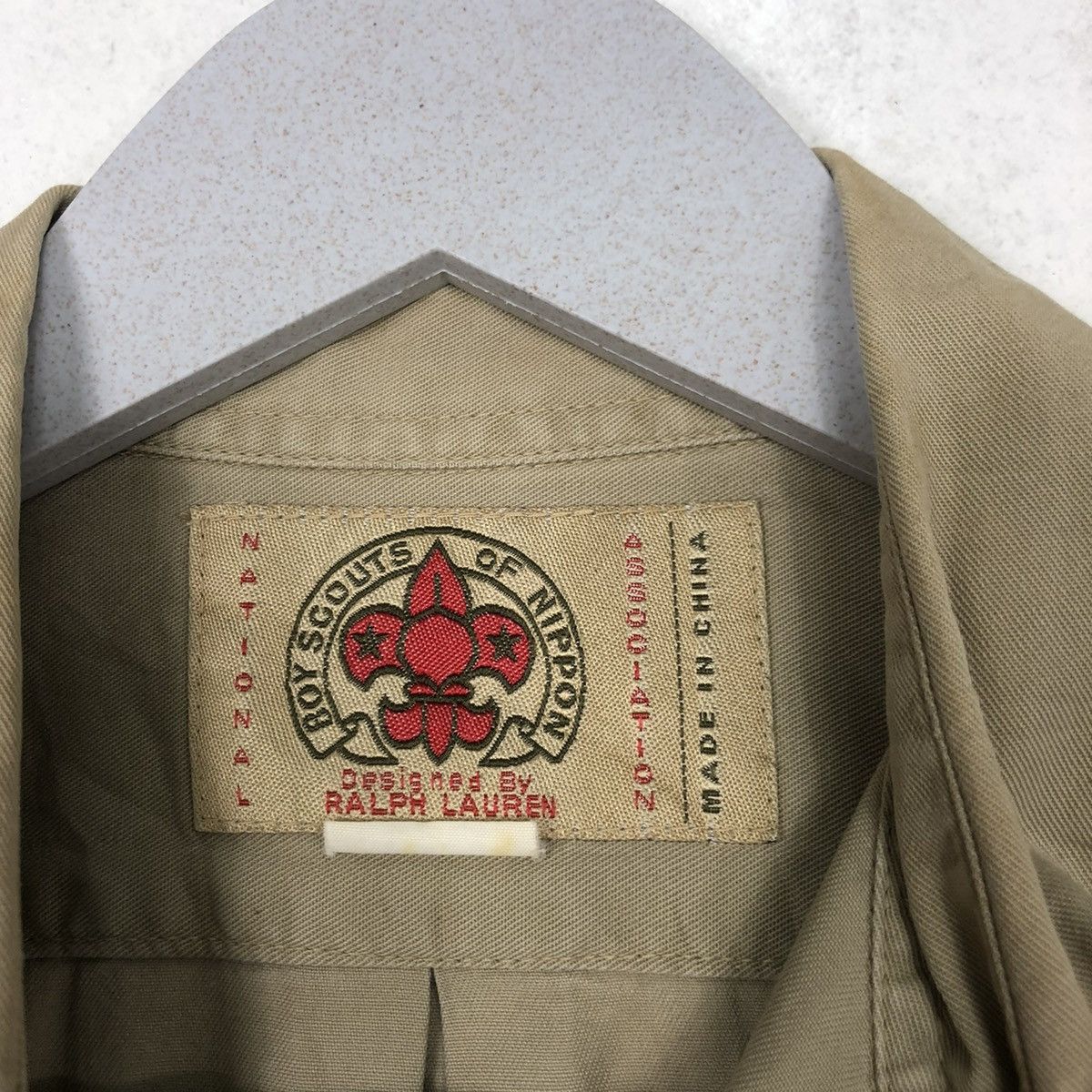 Ralph Lauren × Vintage 💥BOY SCOUT BY RL JAPAN FULL PATCH SHIRT Size US S / EU 44-46 / 1 - 11 Thumbnail