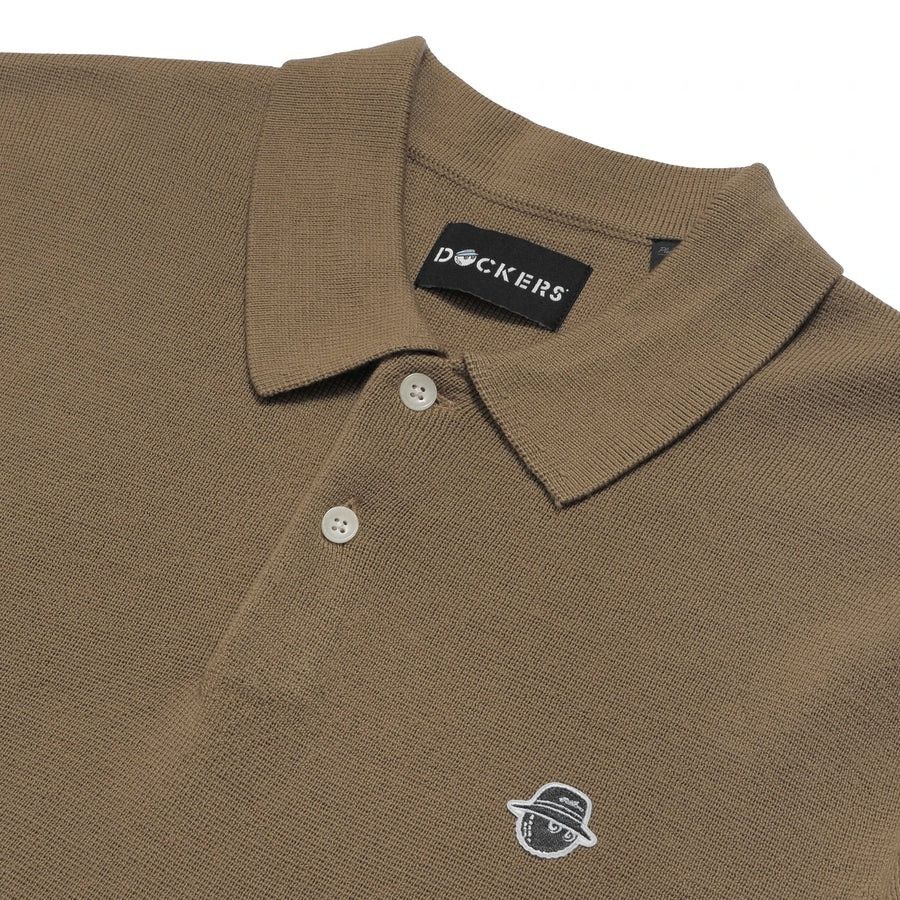 Dockers X Malbon Sweater Khaki Polo Size XL