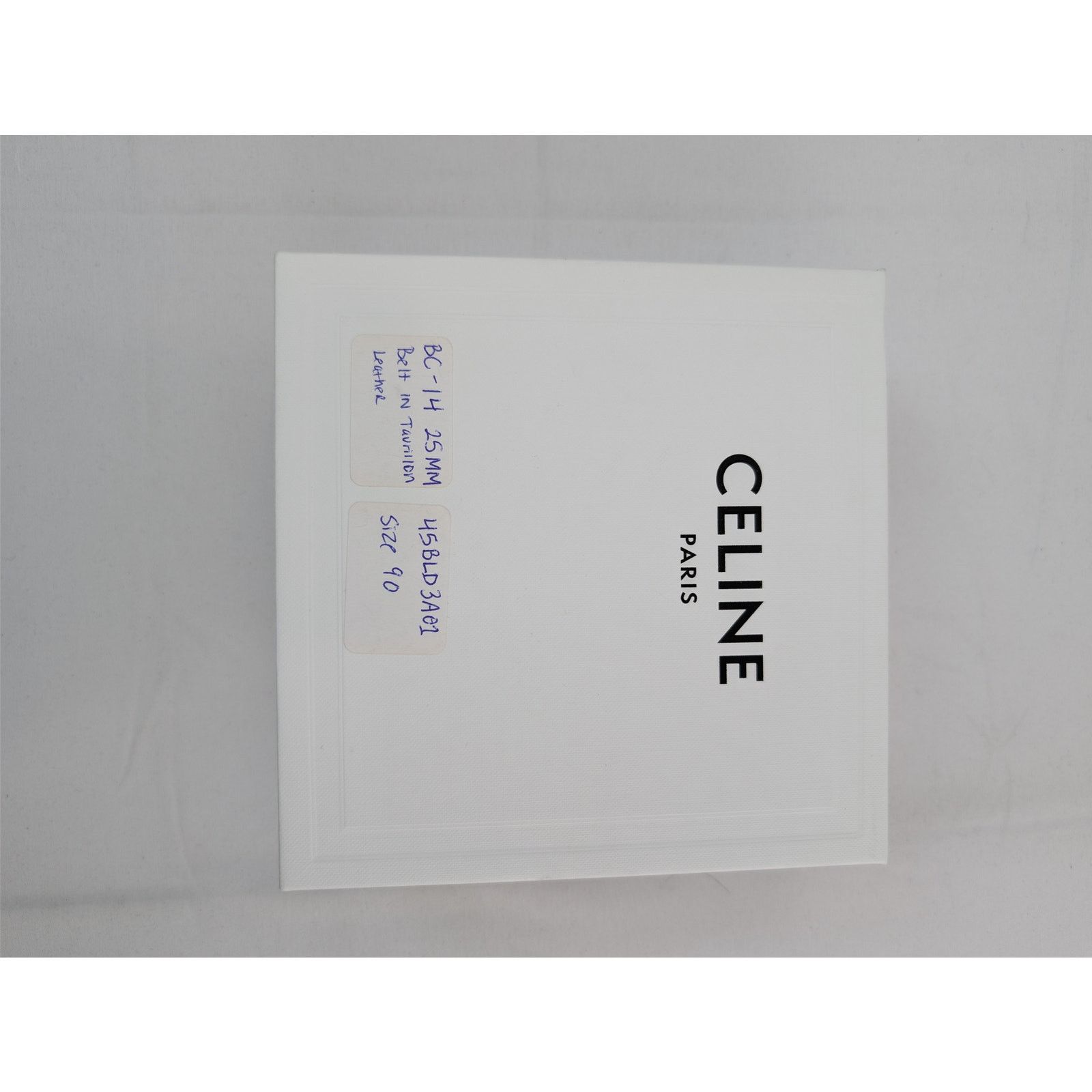 Celine o1rshd1 Size: 90 / BC-14 25MM Belt in Taurillon Leather Size 36 - 18 Thumbnail