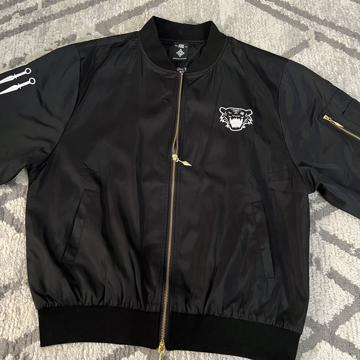 image of Kinjaz OG Bomber V2 in Black, Men's (Size Medium)