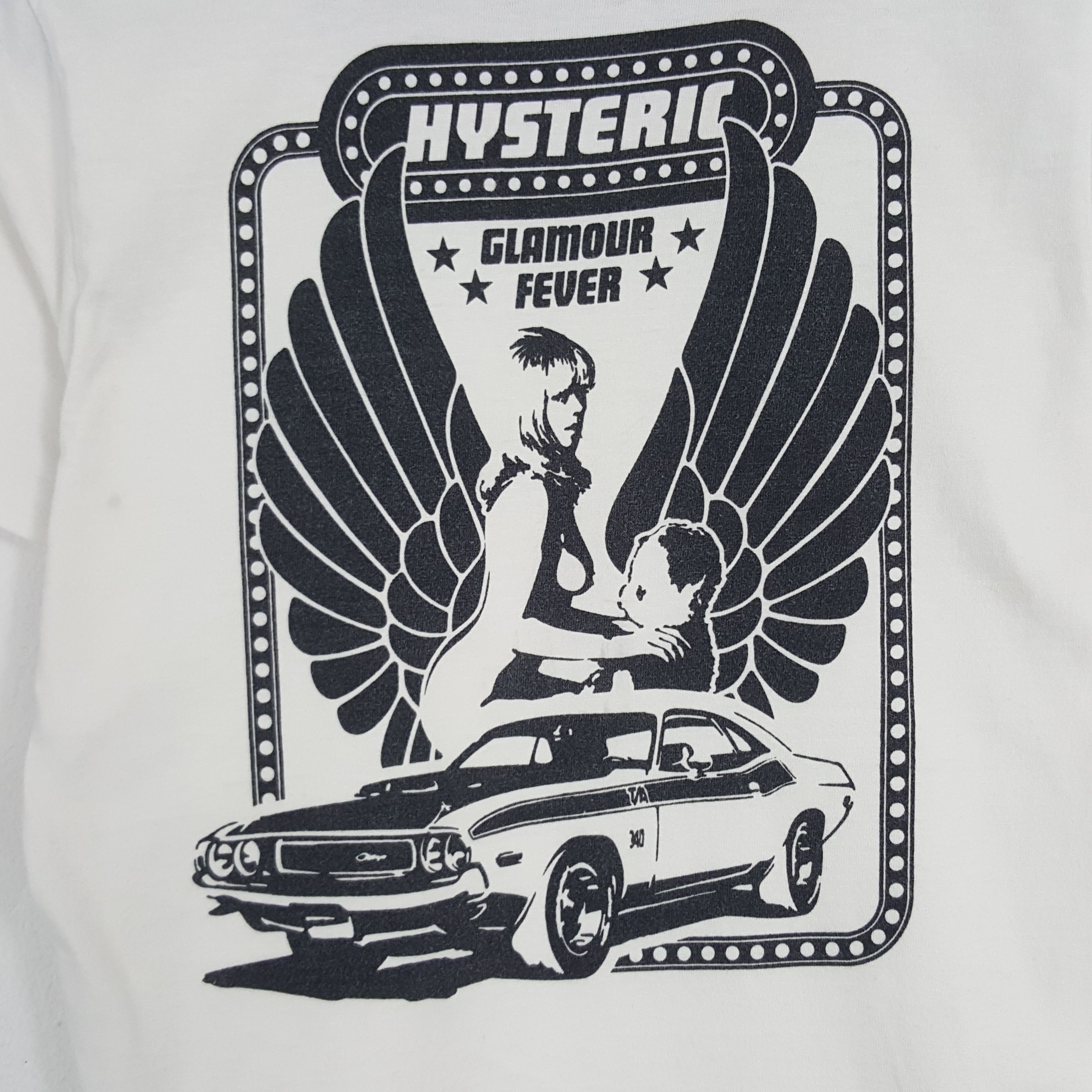 Hysteric Glamour × Japanese Brand × Vintage Vintage Hysteric Glamour Fever Tshirt Size US S / EU 44-46 / 1 - 2 Thumbnail