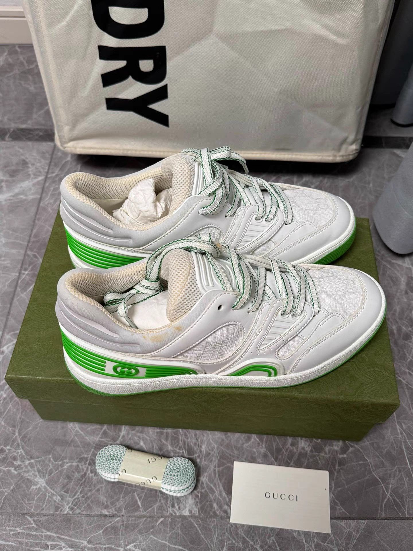 Gucci Gucci Basket Sneakers K6 Size US 6.5 / IT 36.5 - 6 Thumbnail