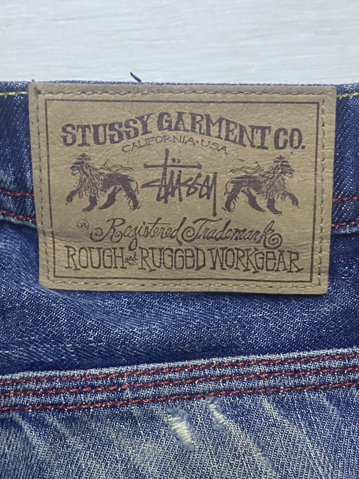 Stussy Stussy Rough & Rugged Mud Wash Baggy Jeans Size US 36 / EU 52 - 15 Thumbnail