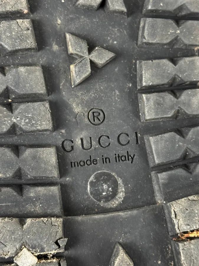 Gucci 2000s Gucci Black Ankle Leather Boots Size US 9 / EU 42 - 8 Thumbnail