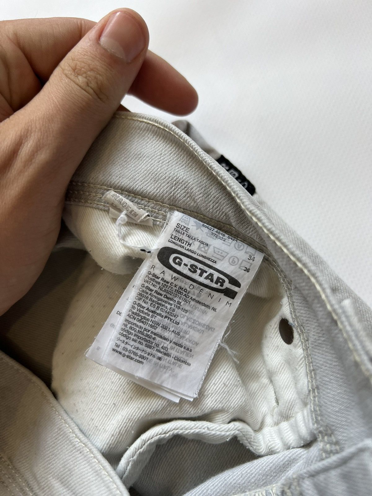 G-Star CRAZY VINTAGE Y2K G-STAR RAW JEANS if six was nine hysteric Size US 34 / EU 50 - 13 Thumbnail