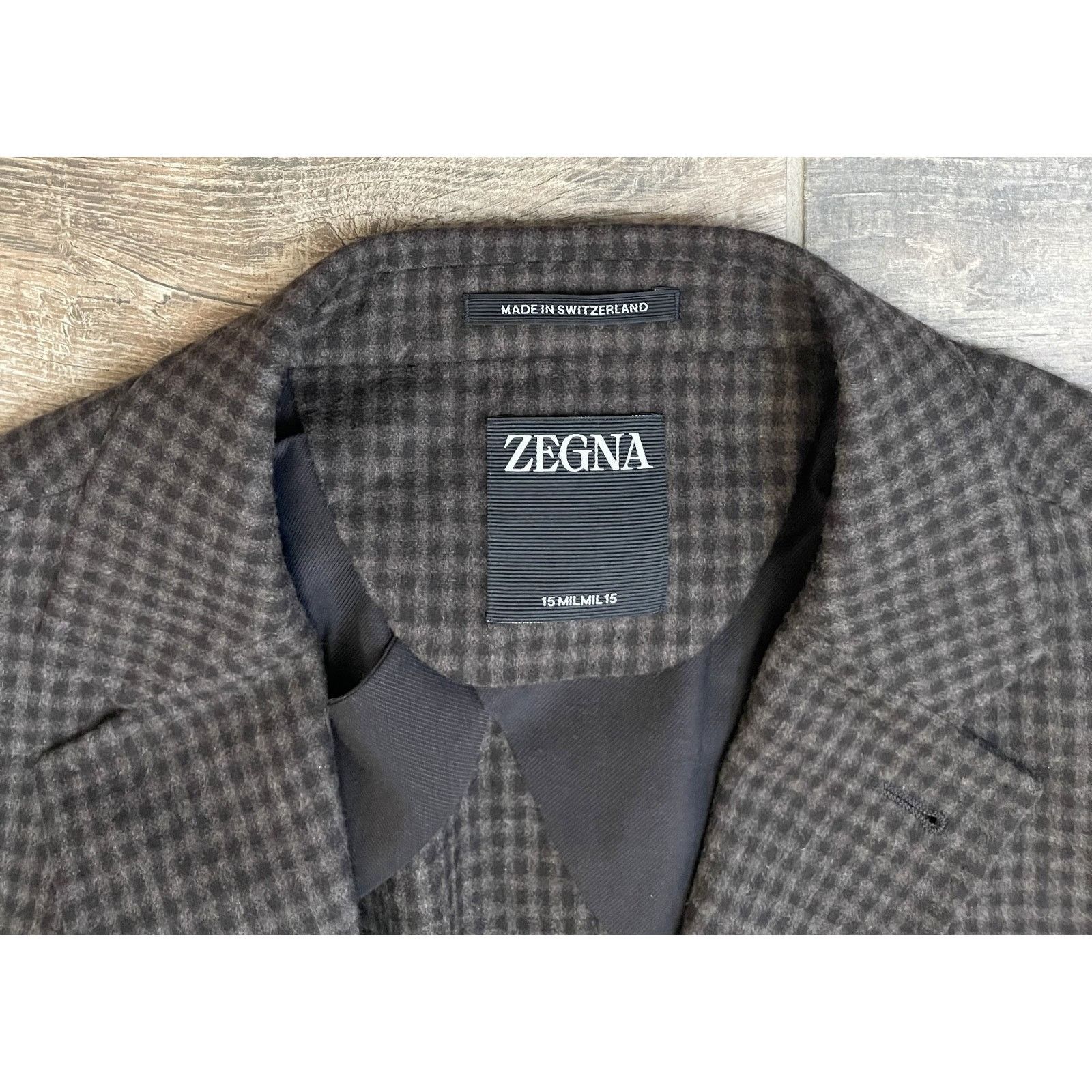 Ermenegildo Zegna $5595 NWT ZEGNA Brown Cashmere 15 Mil Mil 15 Blazer 58(48)R Size 48R - 3 Thumbnail