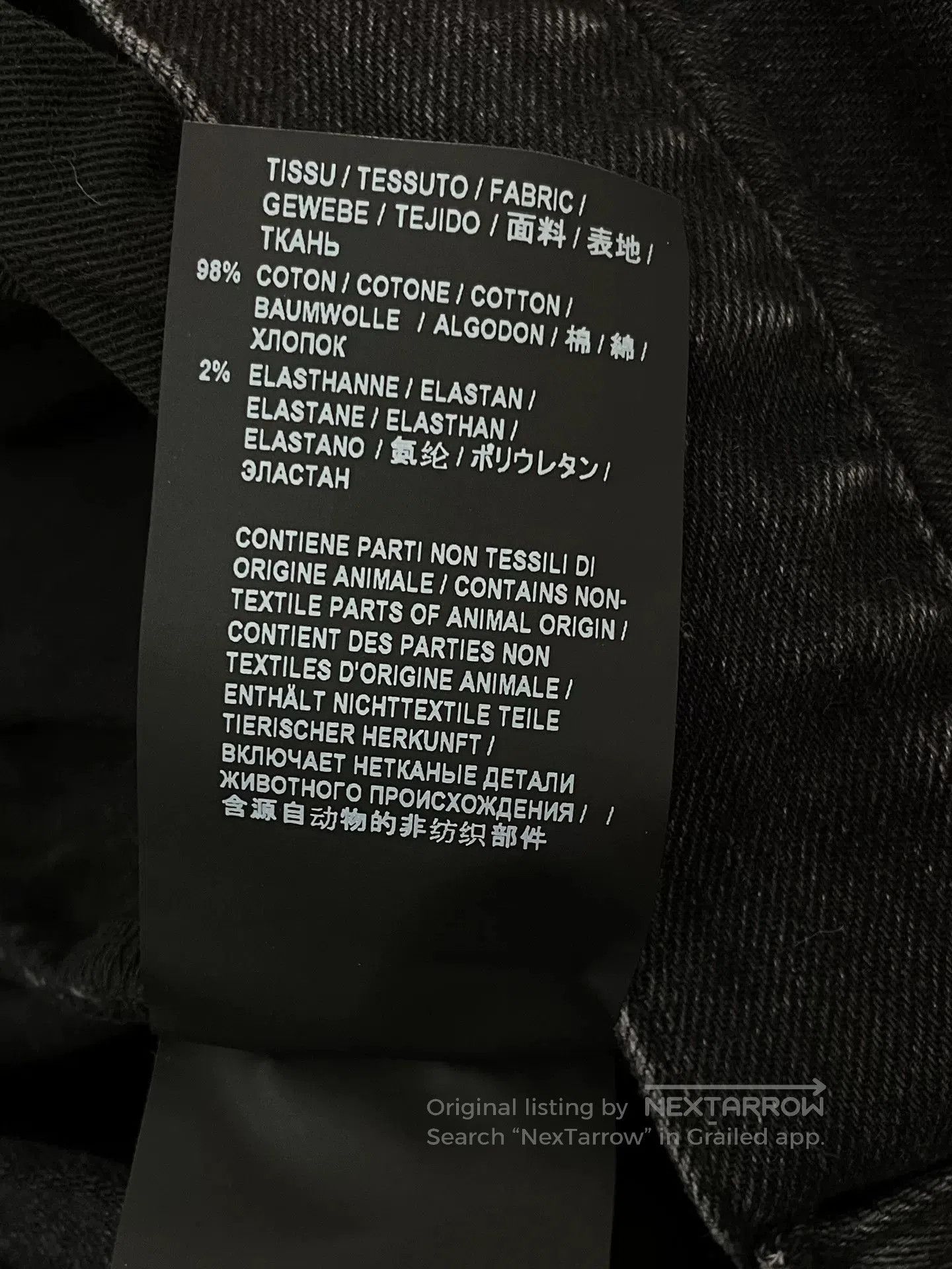 Saint Laurent Paris Saint Laurent SLP Straight Jeans. Size US 31 - 6 Thumbnail