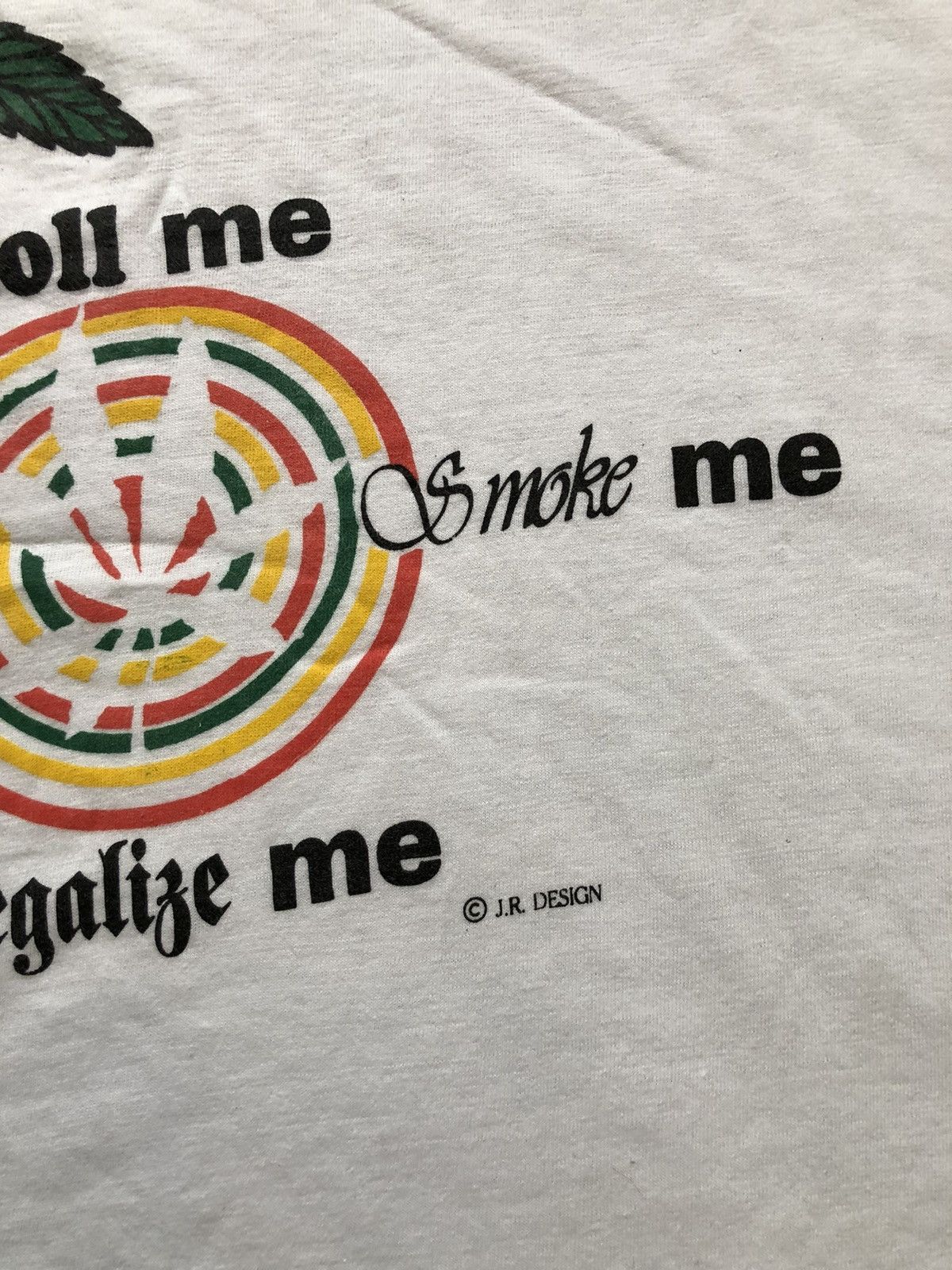 Vintage Tshirt Weed Gear Mary Jane Cannabis Rolle Me Vintage 90’s Size US XXL / EU 58 / 5 - 3 Thumbnail