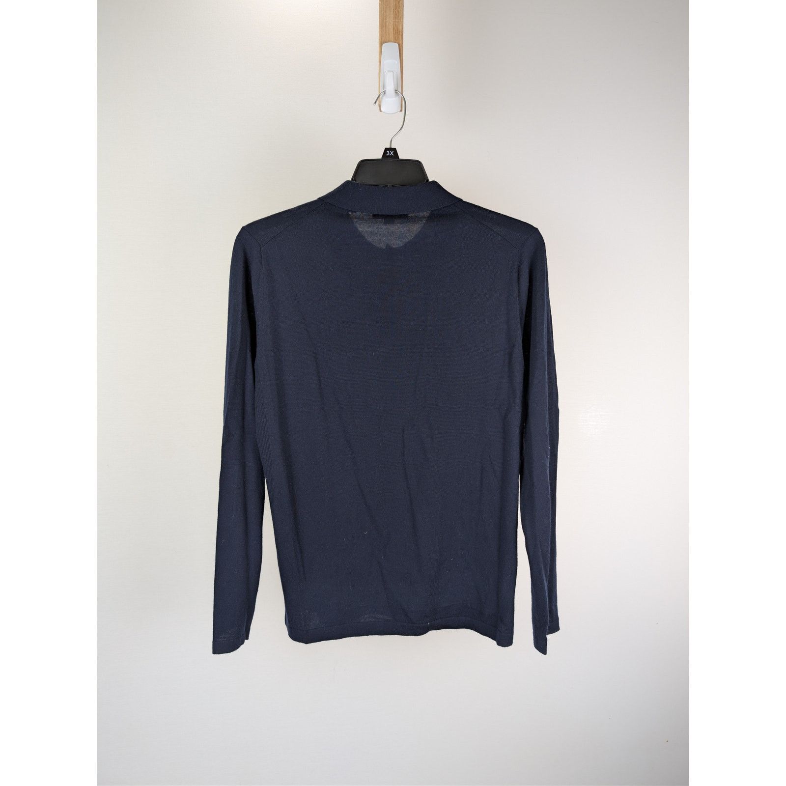 Vince o1rshd1 CC20 Long Sleeve Polo Shirt in Navy Blue Size US S / EU 44-46 / 1 - 15 Thumbnail