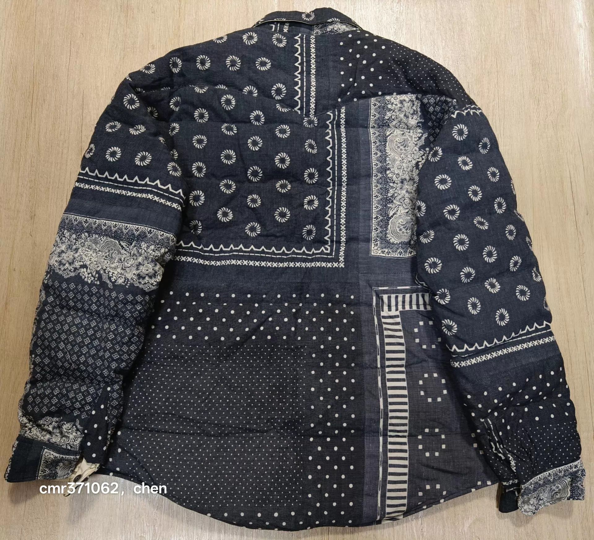 Visvim visvim 23 ICT kerchief down jkt bandana black 3 95 New Size US L / EU 52-54 / 3 - 6 Thumbnail