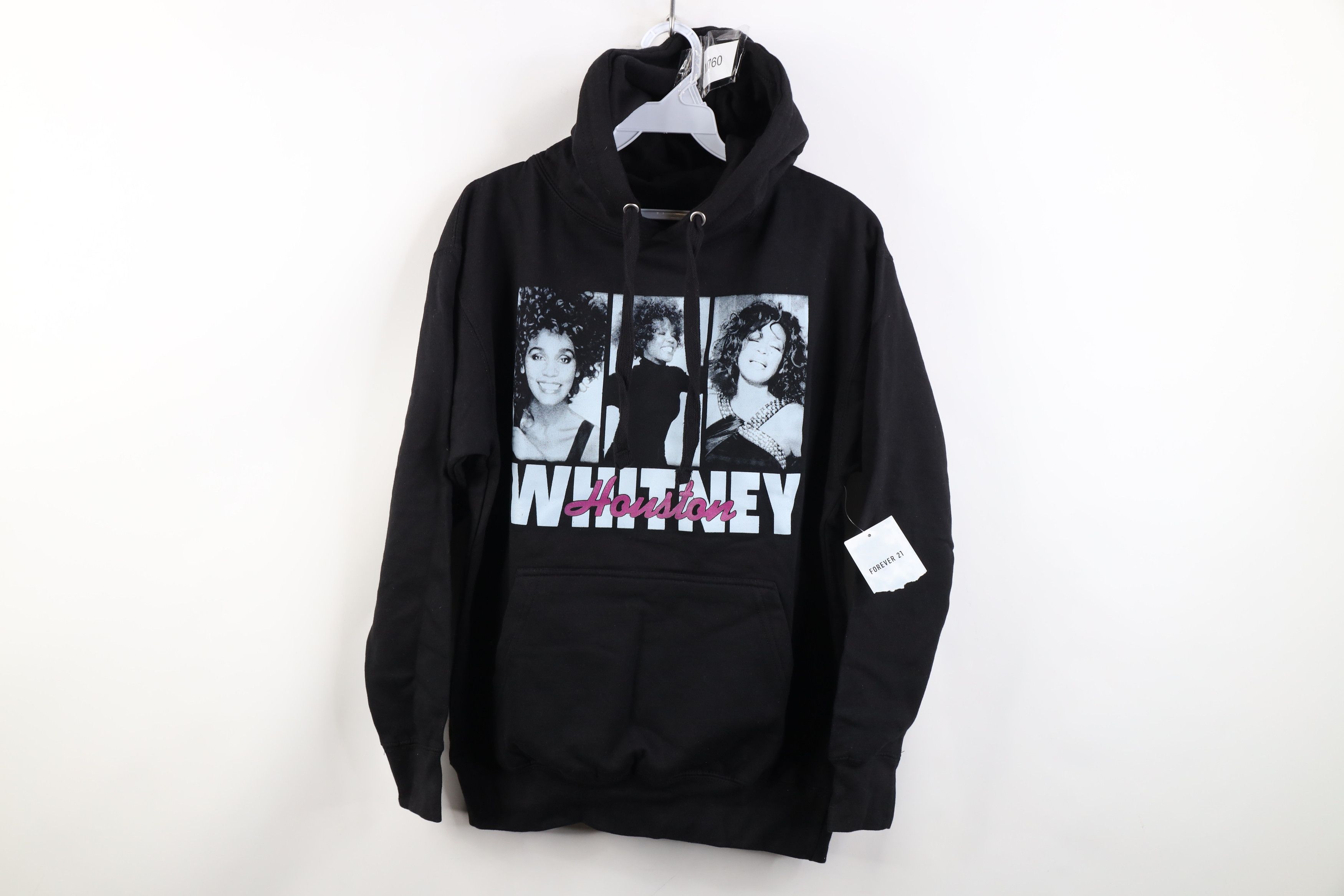 Vintage Deadstock Vintage Y2K Whitney Houston Hoodie Sweatshirt Size US S / EU 44-46 / 1 - 1 Thumbnail