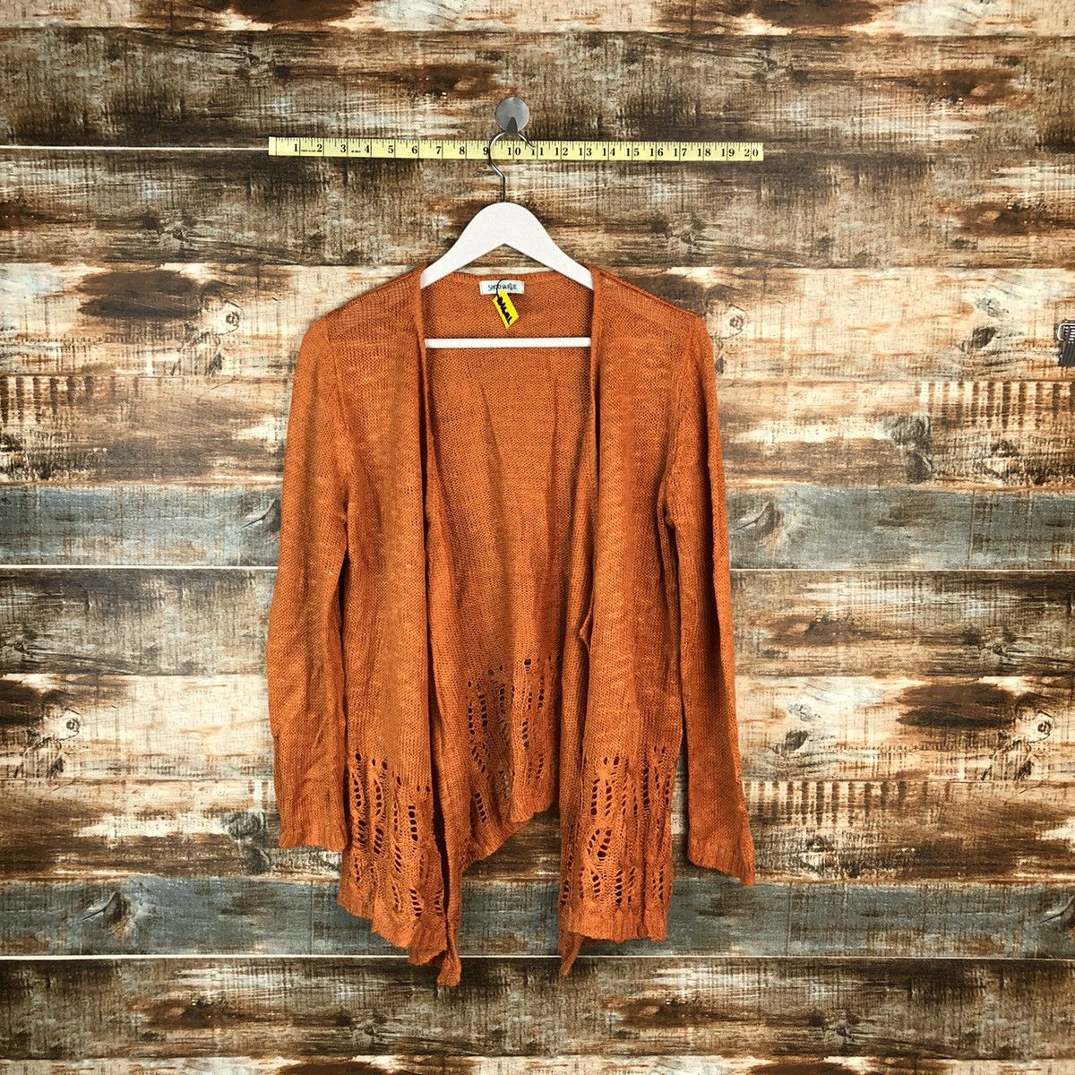 Shoo Laure Orange Cardigan Knitwear #A1641