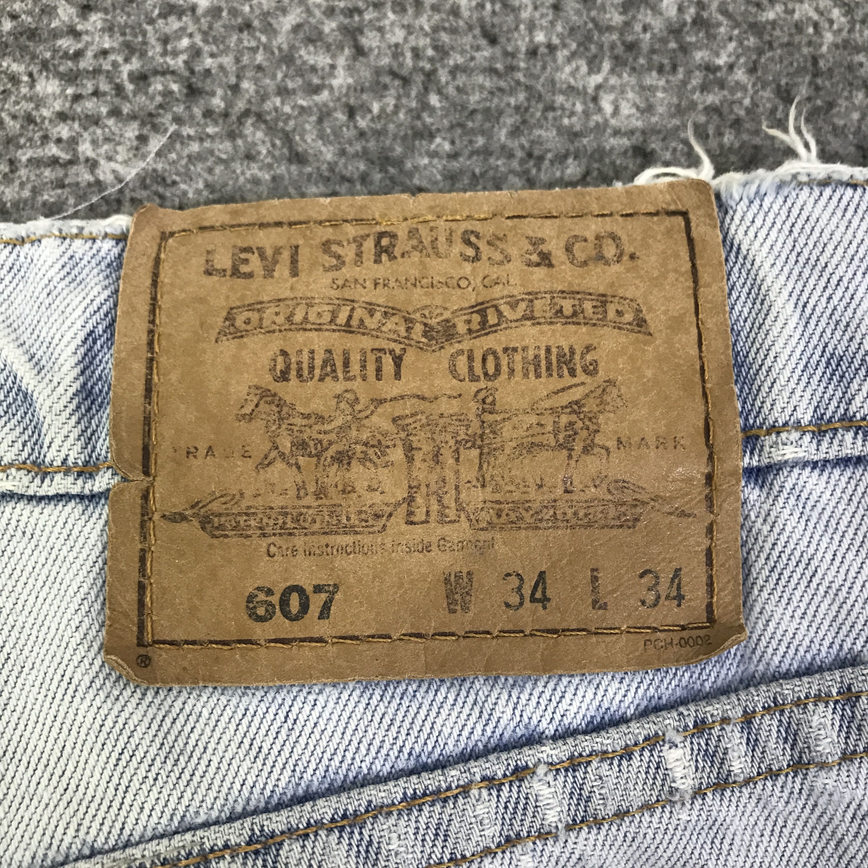 Levi's Levis Light wash denim jeans pants jacket K130B22 Size US 32 / EU 48 - 18 Thumbnail