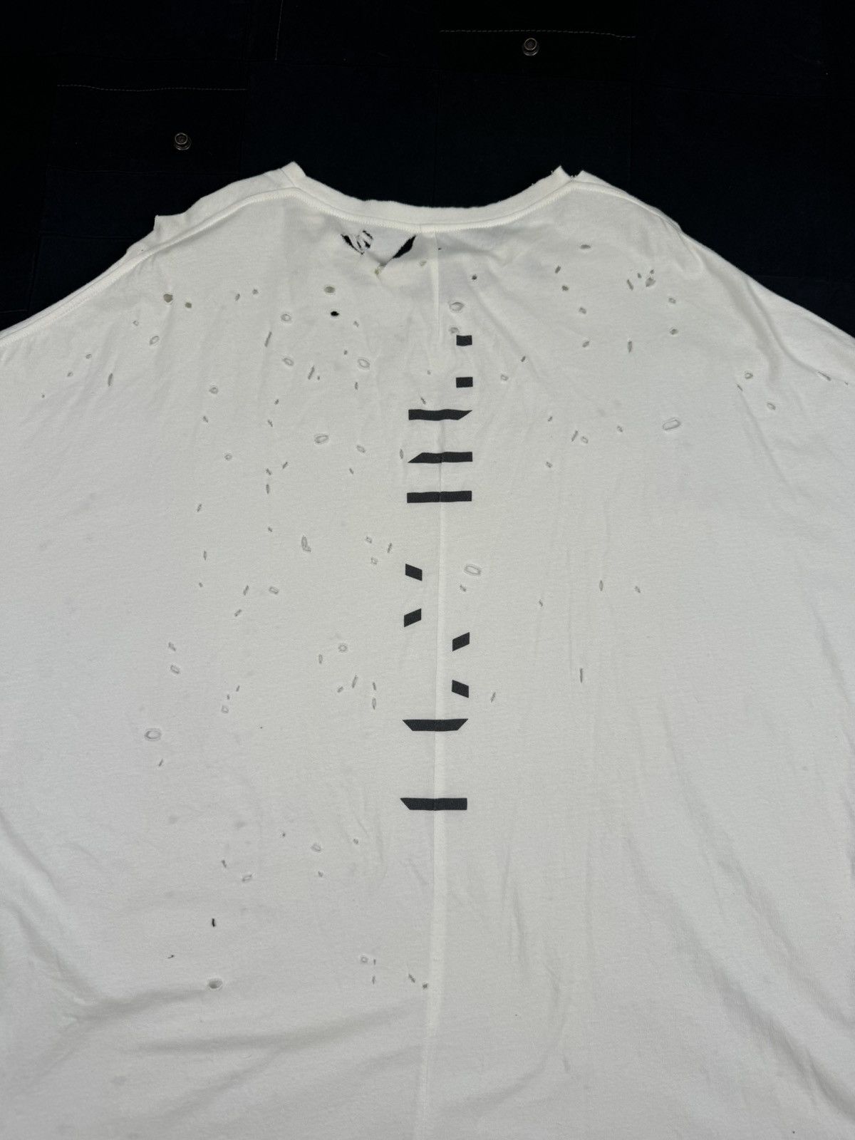 Ben Taverniti Unravel Project Oversized Distressed Tee Size US M / EU 48-50 / 2 - 5 Thumbnail