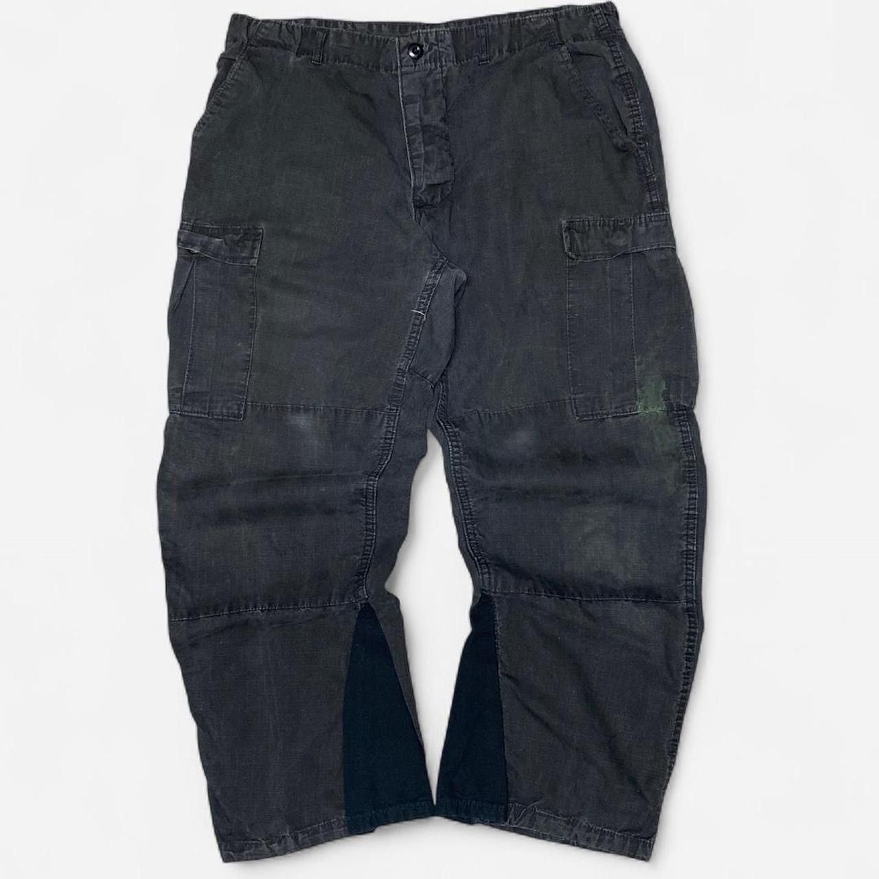 Other Vintage black military cargo pants Size US 34 / EU 50 - 1 Thumbnail