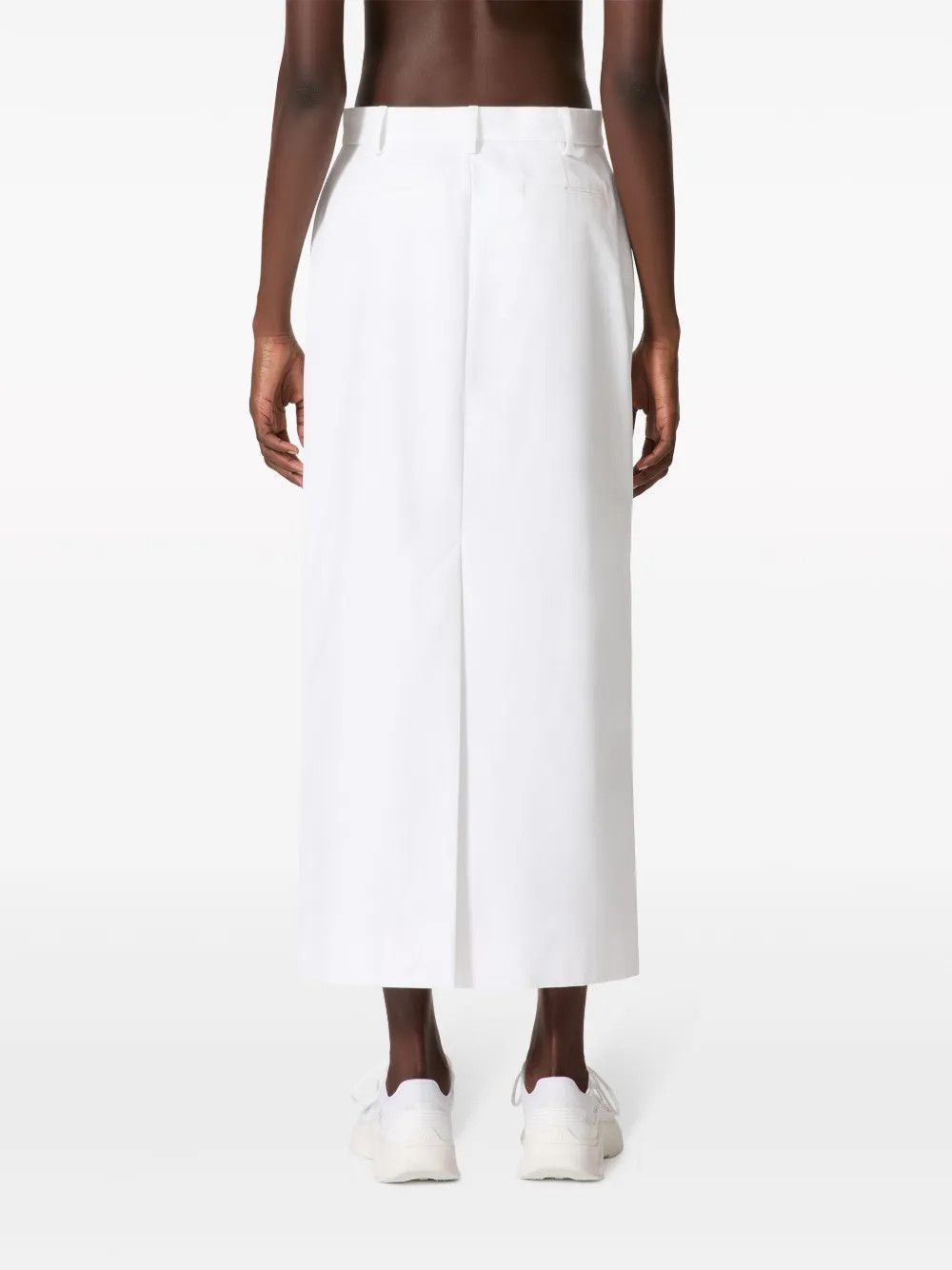 Valentino o1y0326 Midi Skirt in White Size 27" / US 4 / IT 40 - 4 Thumbnail