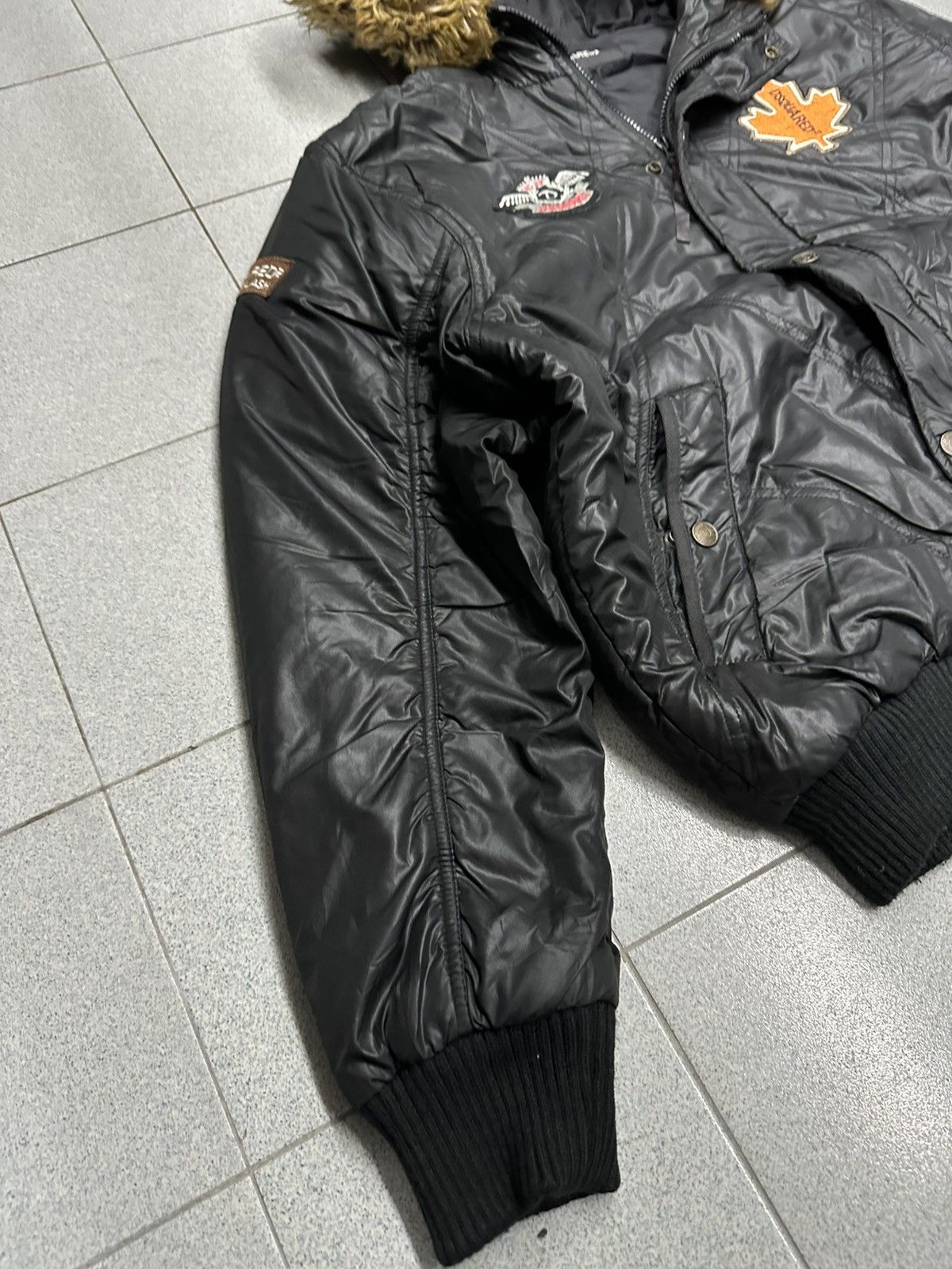 Other Dsquared2 Hoodie Flight Jacket Size US XL / EU 56 / 4 - 7 Thumbnail
