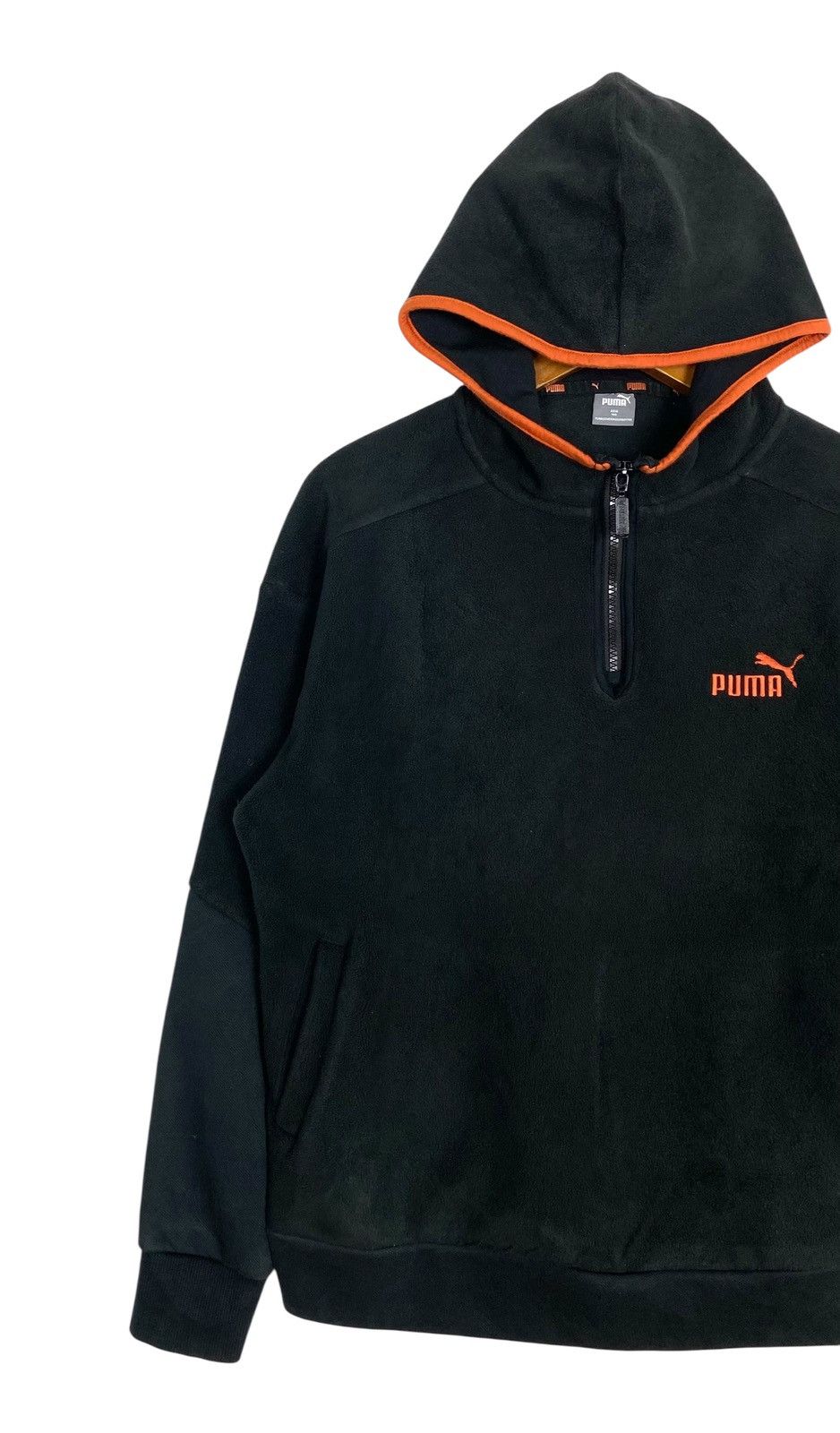 Puma Rare‼️ Puma Fleece Hoodie Small Logo Size S / US 4 / IT 40 - 2 Thumbnail