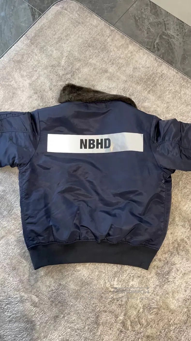 Neighborhood Neighborhood Cotton Coat with Fur Collar Size US S / EU 44-46 / 1 - 2 Thumbnail