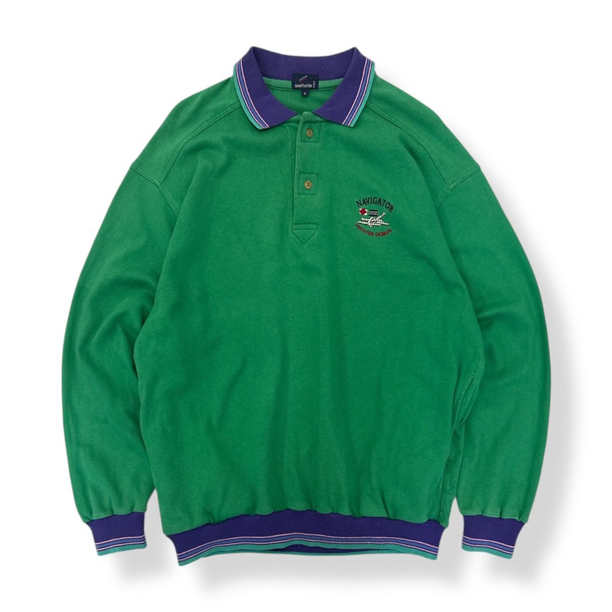 Daniel Hechter 🔥 90s Daniel Hechter Designer Polos Size US M / EU 48-50 / 2 - 1 Thumbnail