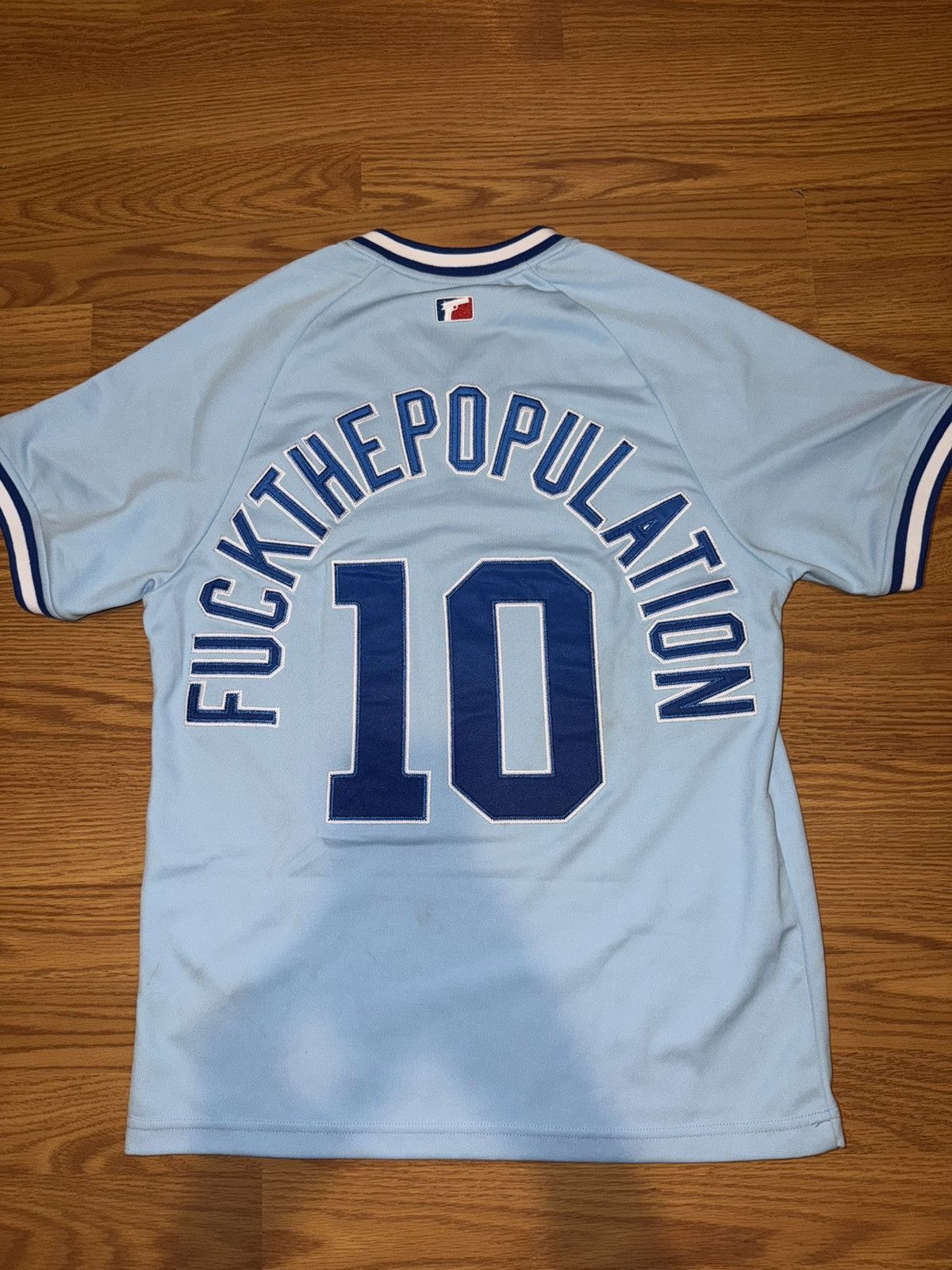 Fuck The Population FTP Baseball Jersey Size US M / EU 48-50 / 2 - 1 Thumbnail