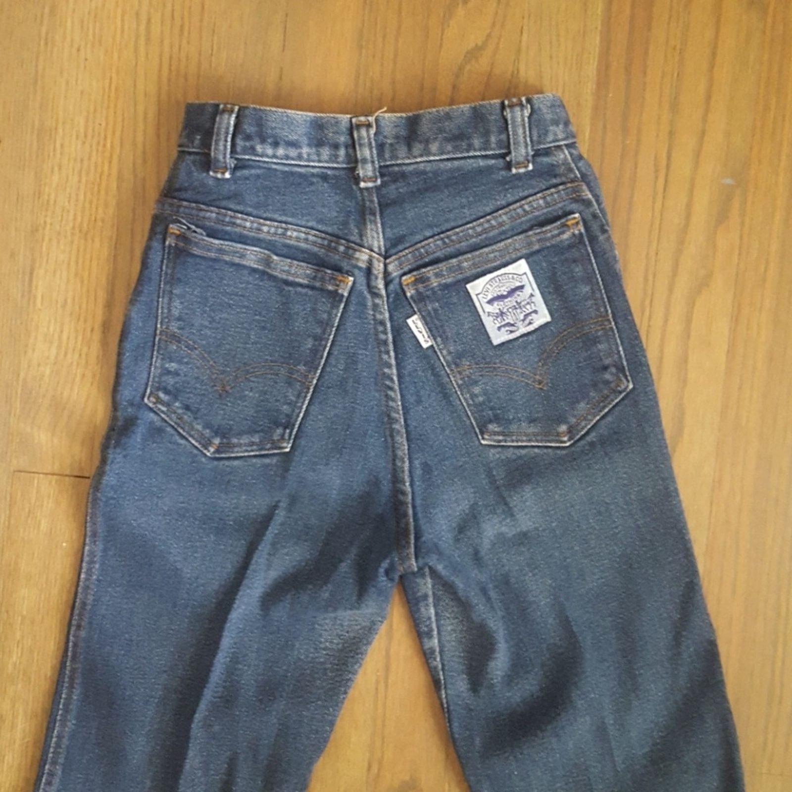 Levi's Vtg RARE BIG E LEVI'S - Great Color & Cut! Size 24" / US 00 / IT 34 - 4 Thumbnail