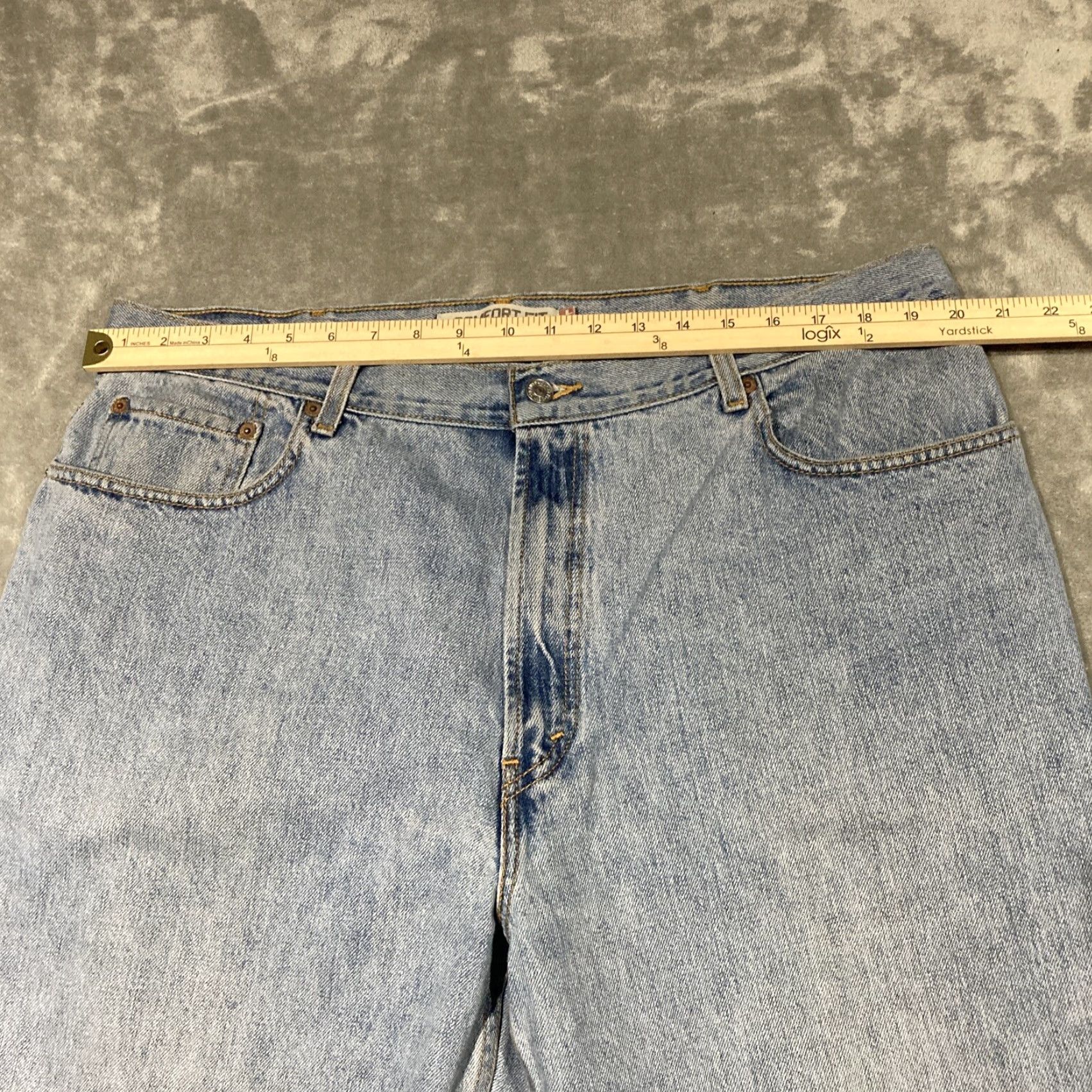 Levi's VINTAGE Levi's 560 Jeans Mens 40x30 Blue Loose Fit Tapered Baggy 90s 1999 Y2K Size US 40 / EU 56 - 2 Thumbnail