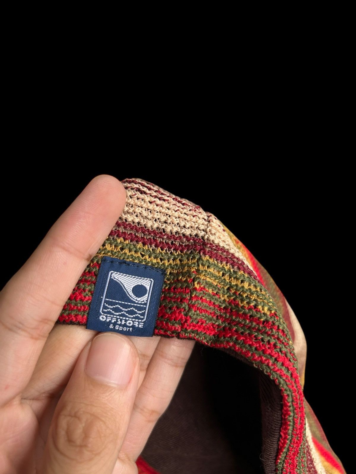 Japanese Brand × Kapital × Vintage Japanese Style Reversible big Beanie Hats Like Hippies Style Size ONE SIZE - 7 Thumbnail