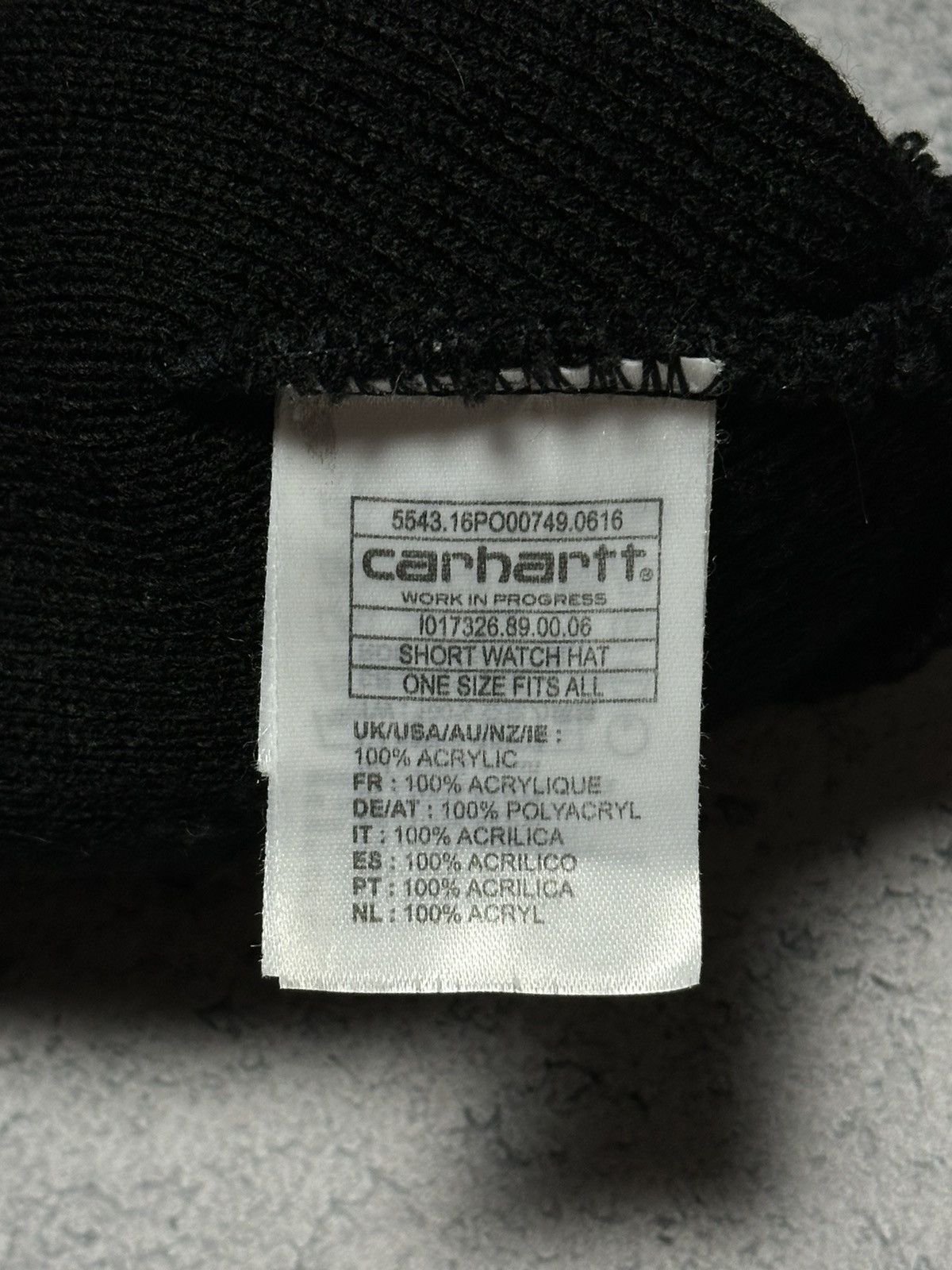 Carhartt Vintage Carhartt Short Watch Hat Beanie Size ONE SIZE - 8 Thumbnail