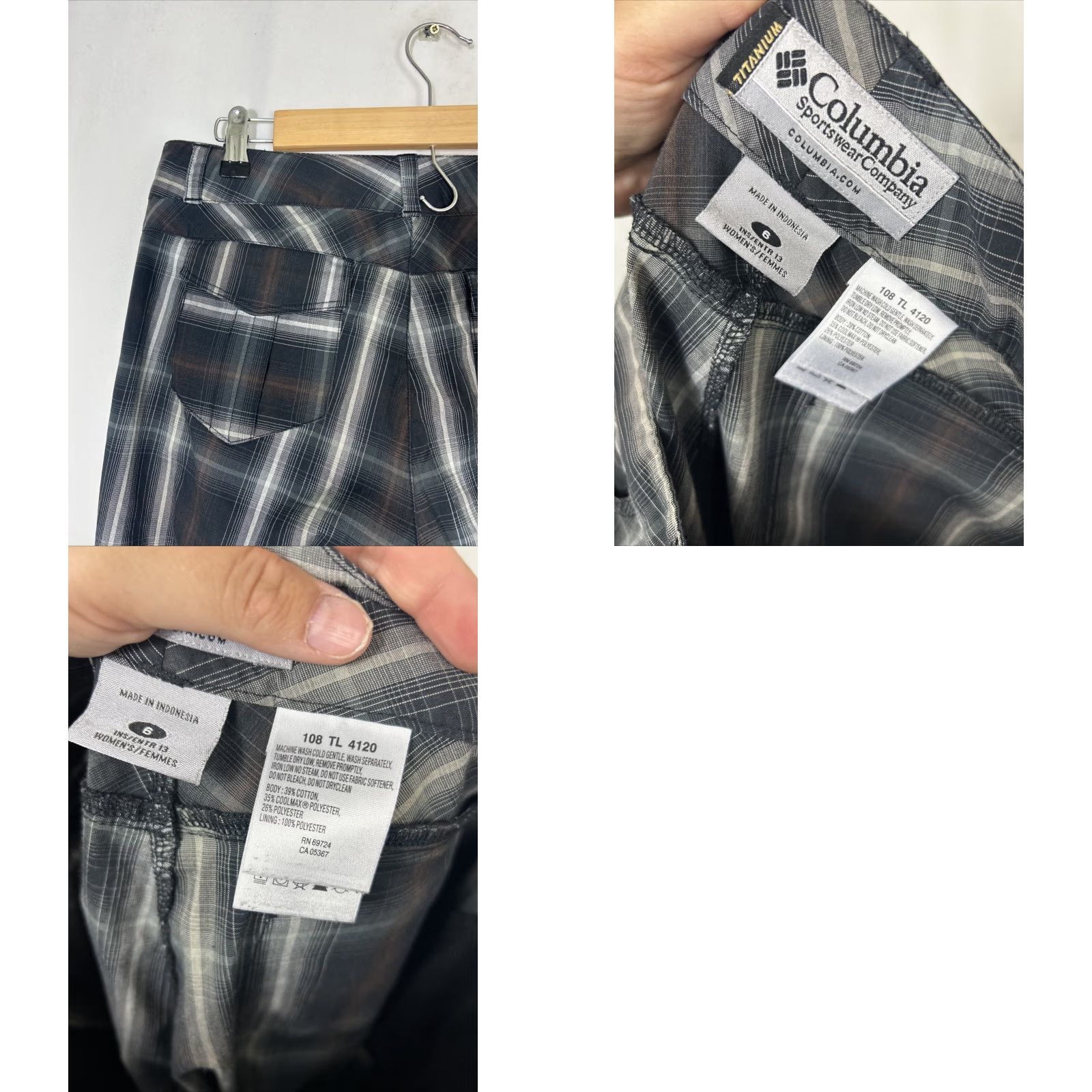 Vintage VINTAGE Columbia? Size 28" / US 6 / IT 42 - 9 Thumbnail