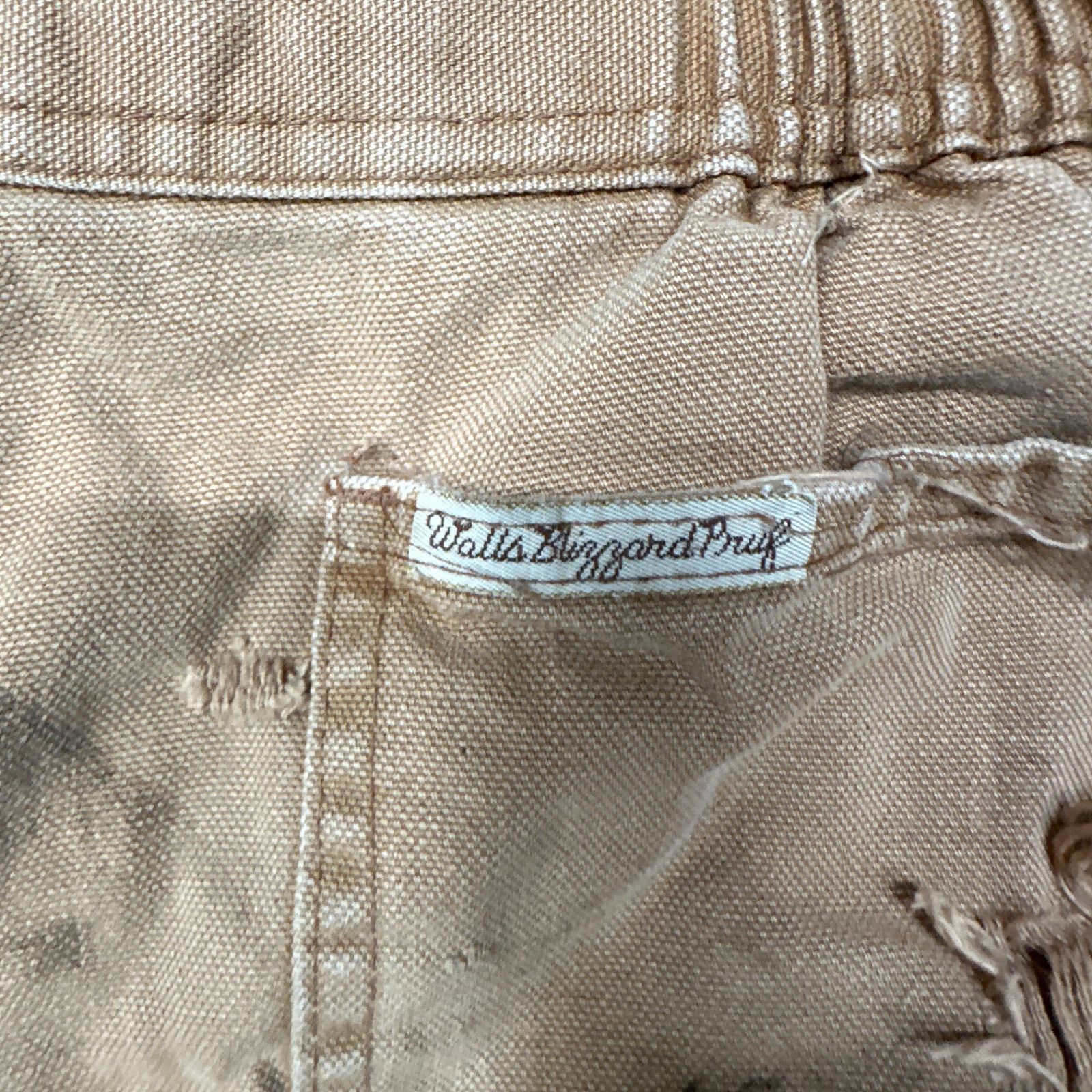Walls Vintage Walls Blizzard Pruf Duck Canvas Coveralls Pant Large Size US L / EU 52-54 / 3 - 14 Thumbnail