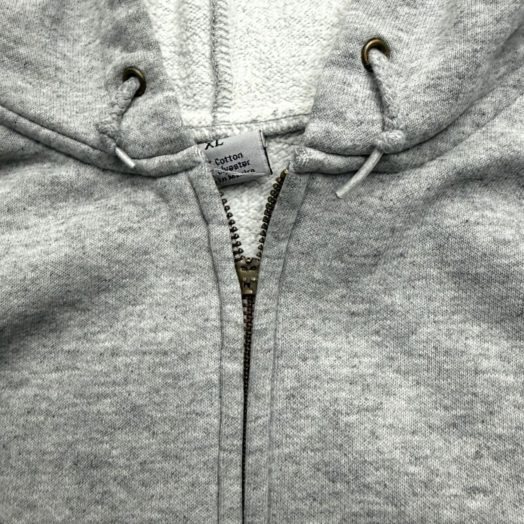 Carhartt VINTAGE Carhartt Jacket Hoodie Mens XL Gray Full Zip Fleece Relaxed Fit Workwear Size US XL / EU 56 / 4 - 3 Thumbnail