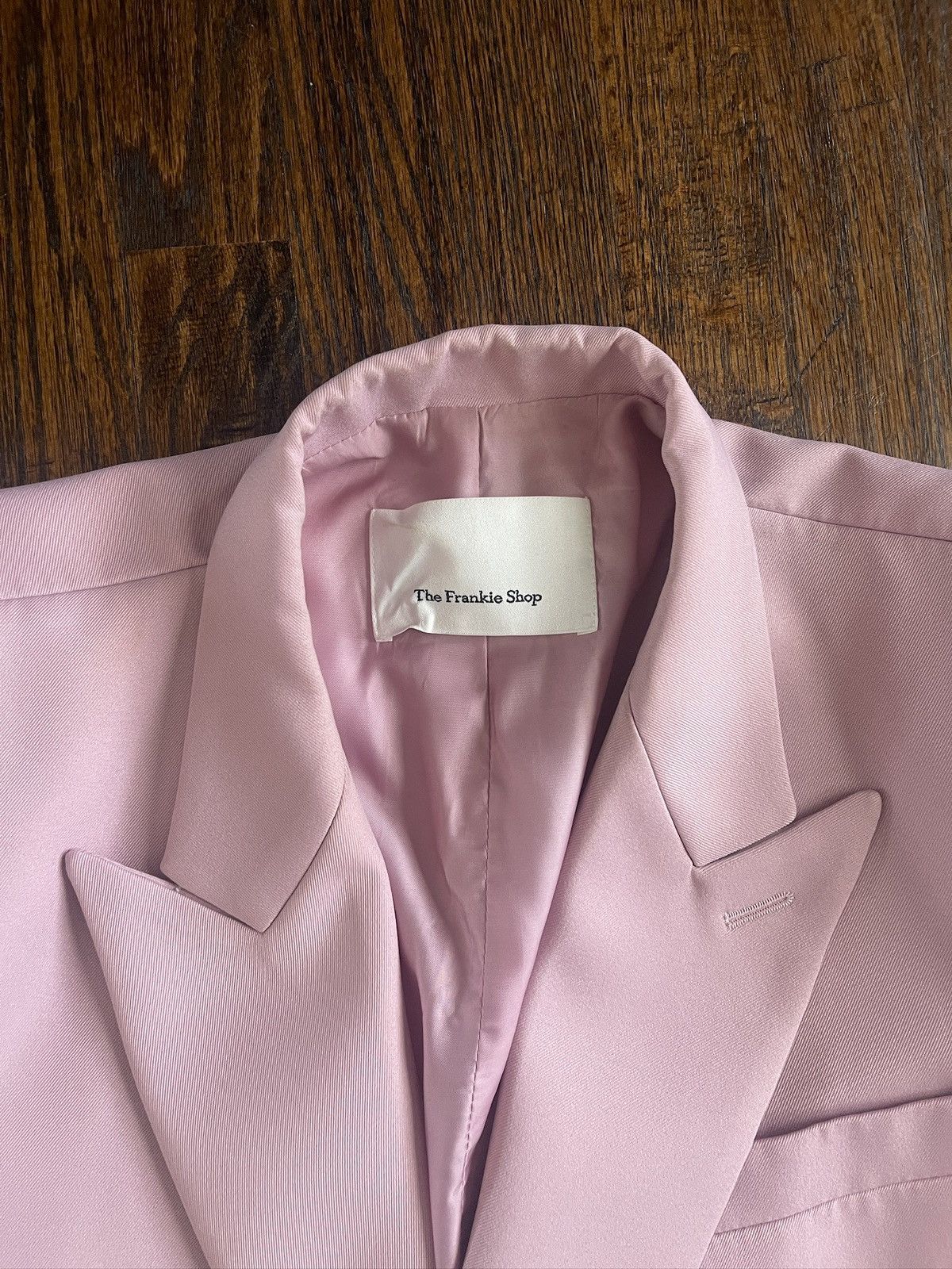 Other The Frankie Shop Men’s Pink Double Breasted Blazer Size 42R - 2 Thumbnail