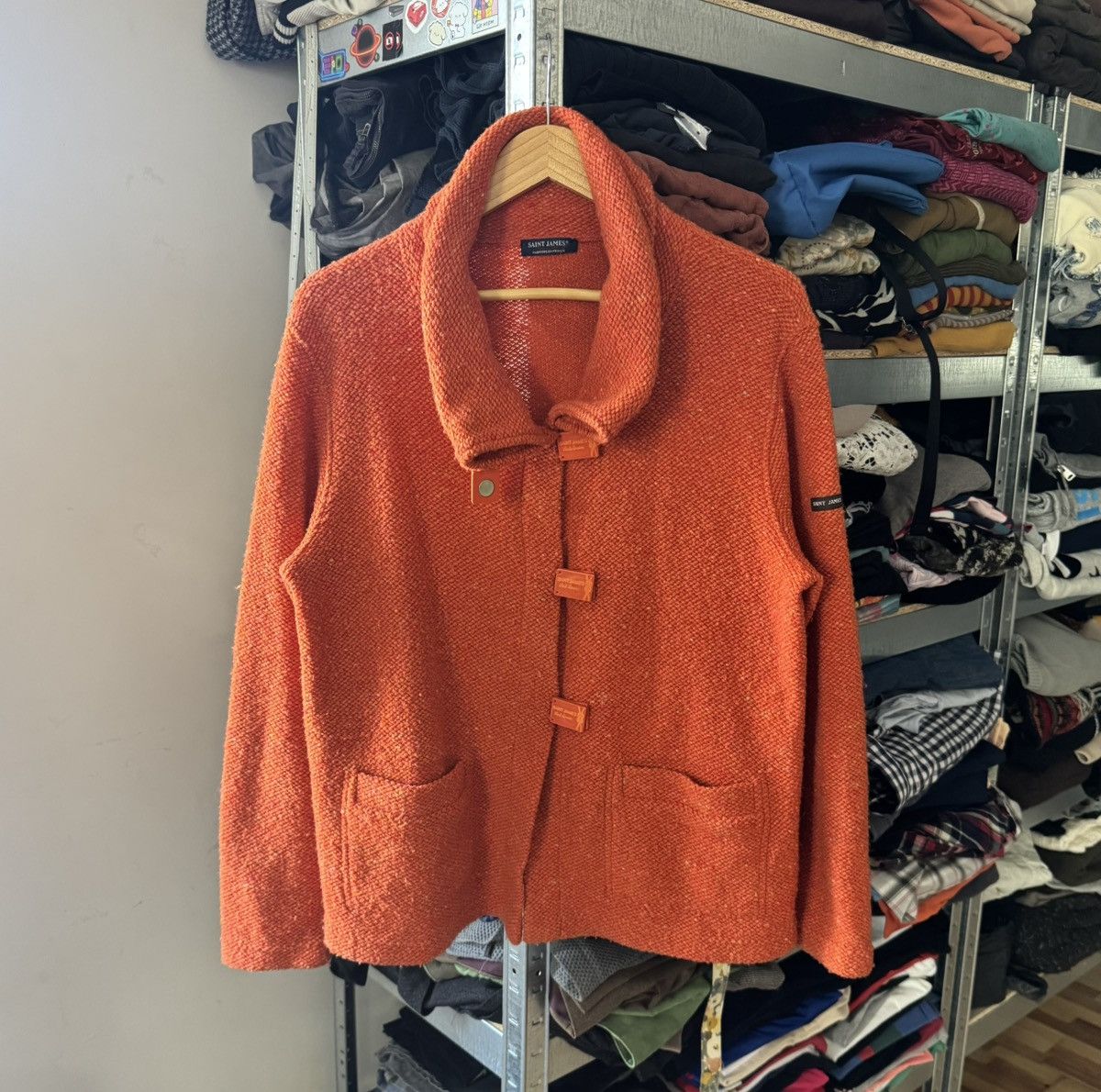 Saint James Saint James 2size button up knitwear jacket cardigan sweater Size M / US 6-8 / IT 42-44 - 17 Thumbnail