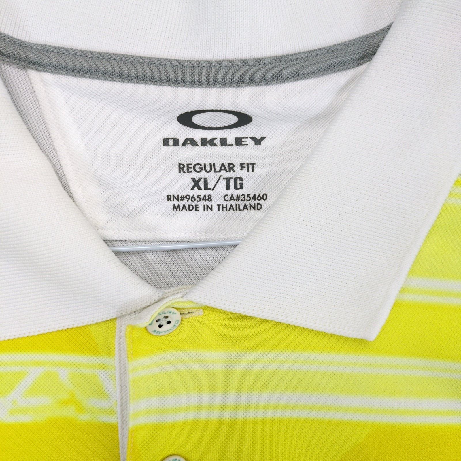 Oakley Oakley Hydrolix Men's XL Performance Polo Shirt Size US XL / EU 56 / 4 - 2 Thumbnail