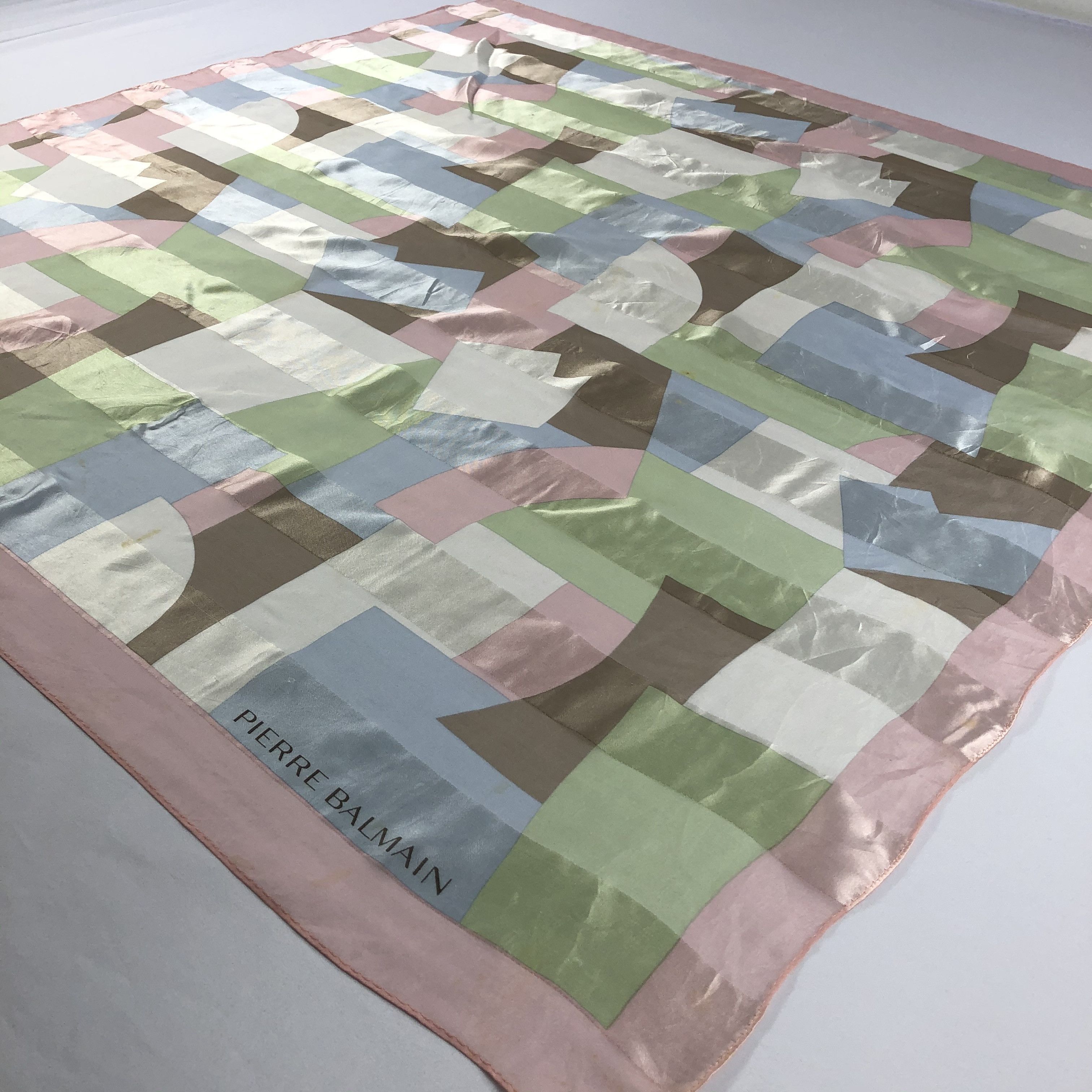 Pierre Balmain Vintage Pierre Balmain Silk Scarf Size ONE SIZE - 3 Thumbnail