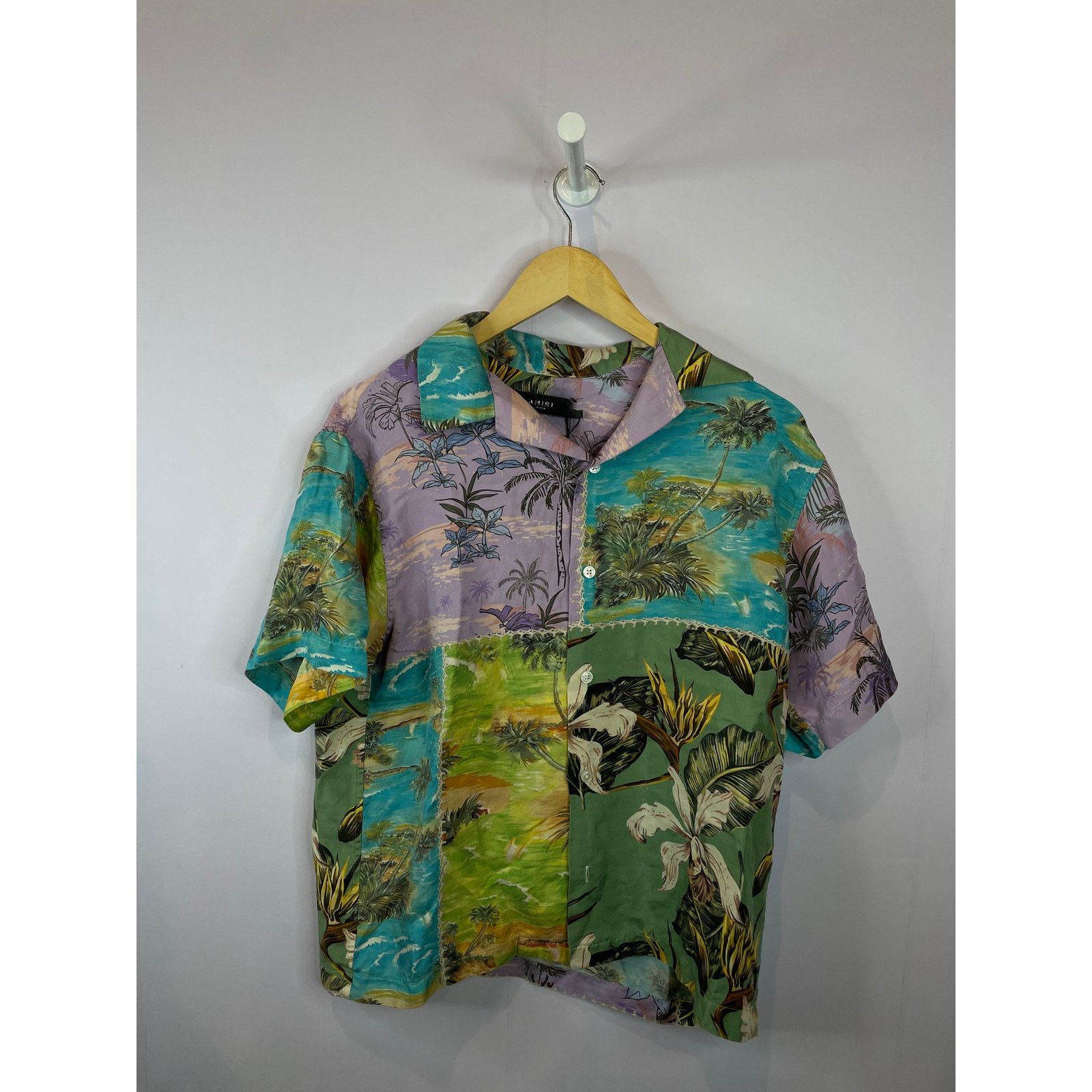 Amiri Amiri Silk Floral Vacation Shirt Used Medium Size US M / EU 48-50 / 2 - 1 Thumbnail