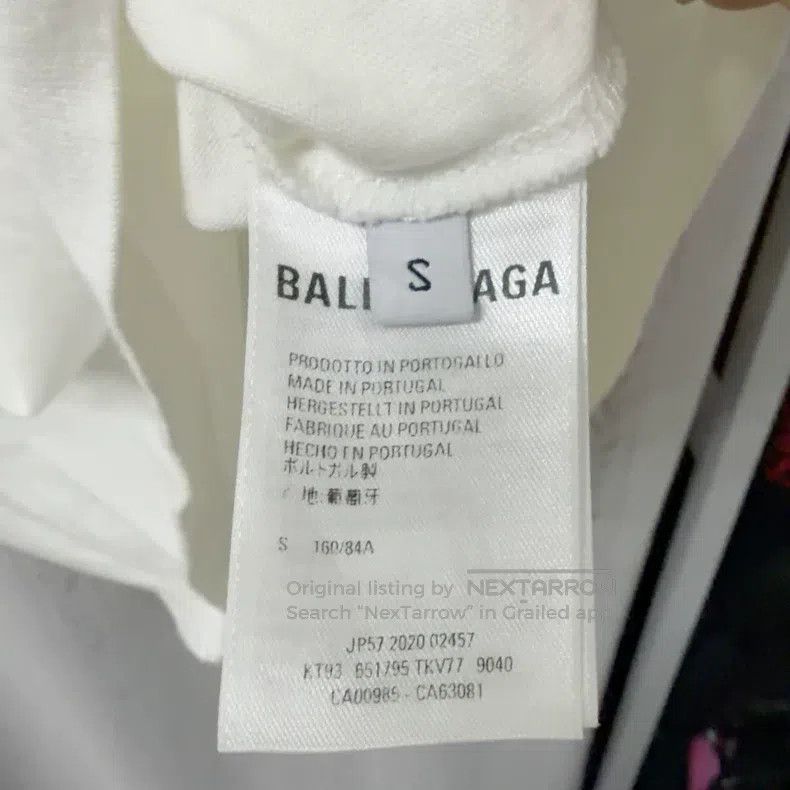 Balenciaga Balenciaga Scissors Print White Short Sleeve T-Shirt Size US S / EU 44-46 / 1 - 4 Thumbnail