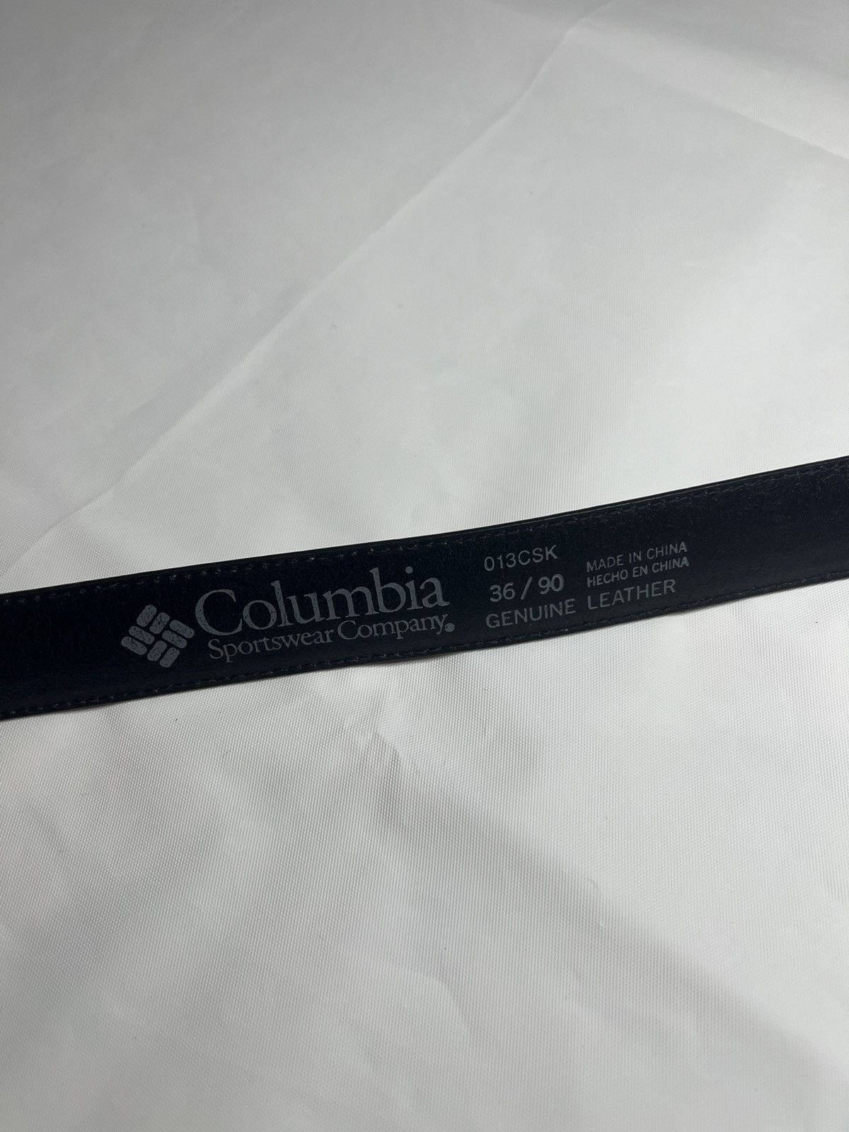 Columbia × Vintage Vintage Columbia Leather Belt Fishing Cloth Size ONE SIZE - 5 Thumbnail