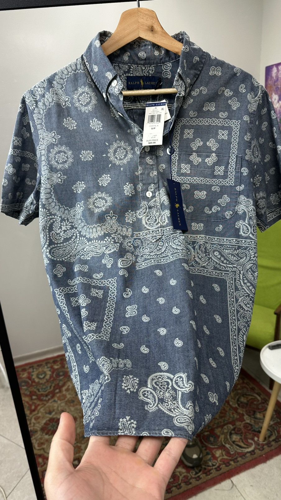 Ralph Lauren Ralph Lauren indigo shirt Size US S / EU 44-46 / 1 - 6 Thumbnail