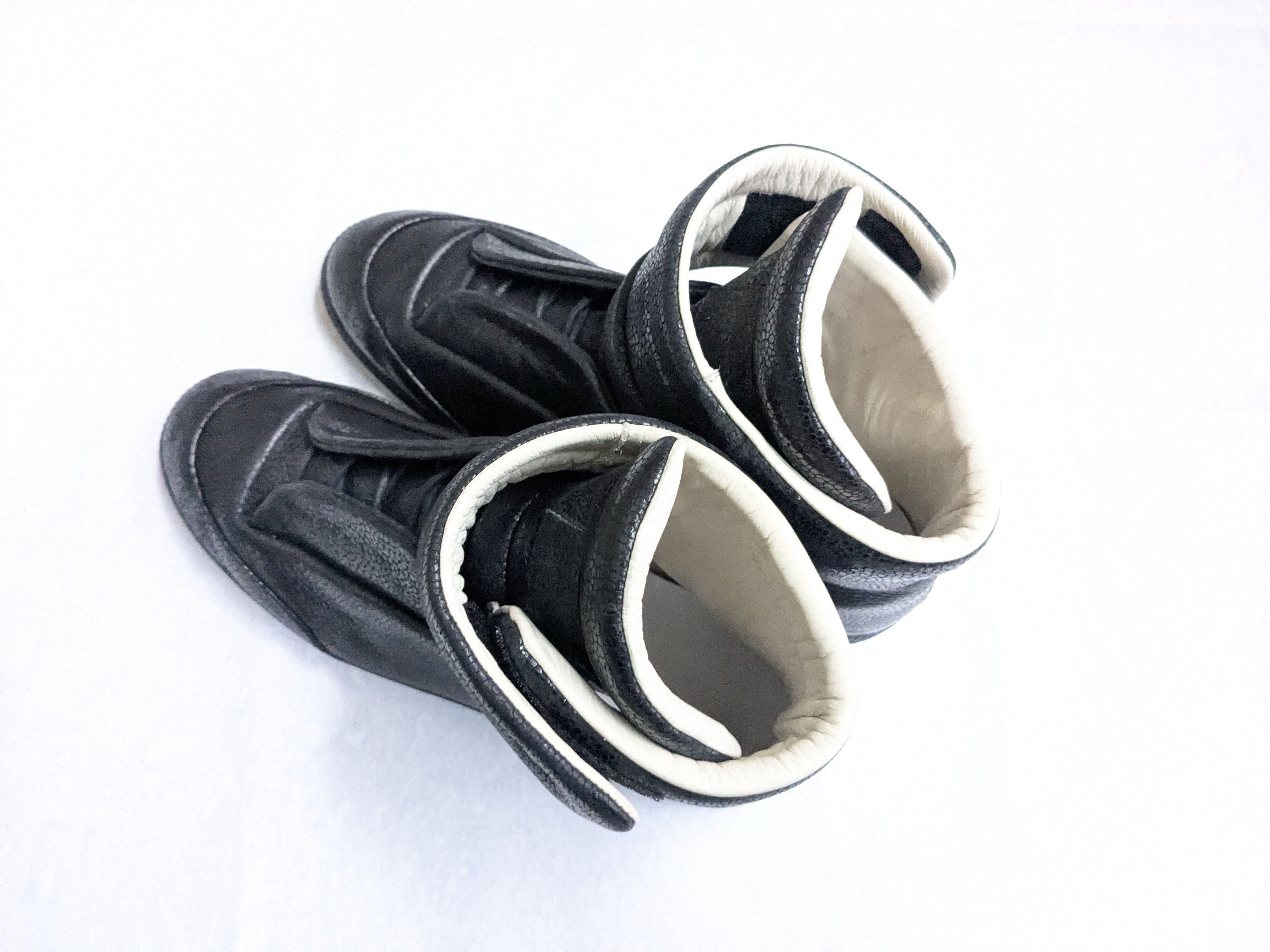 Maison Margiela Maison Margiela Future Black 11 44 High Tops Leather Size US 11 / EU 44 - 17 Thumbnail