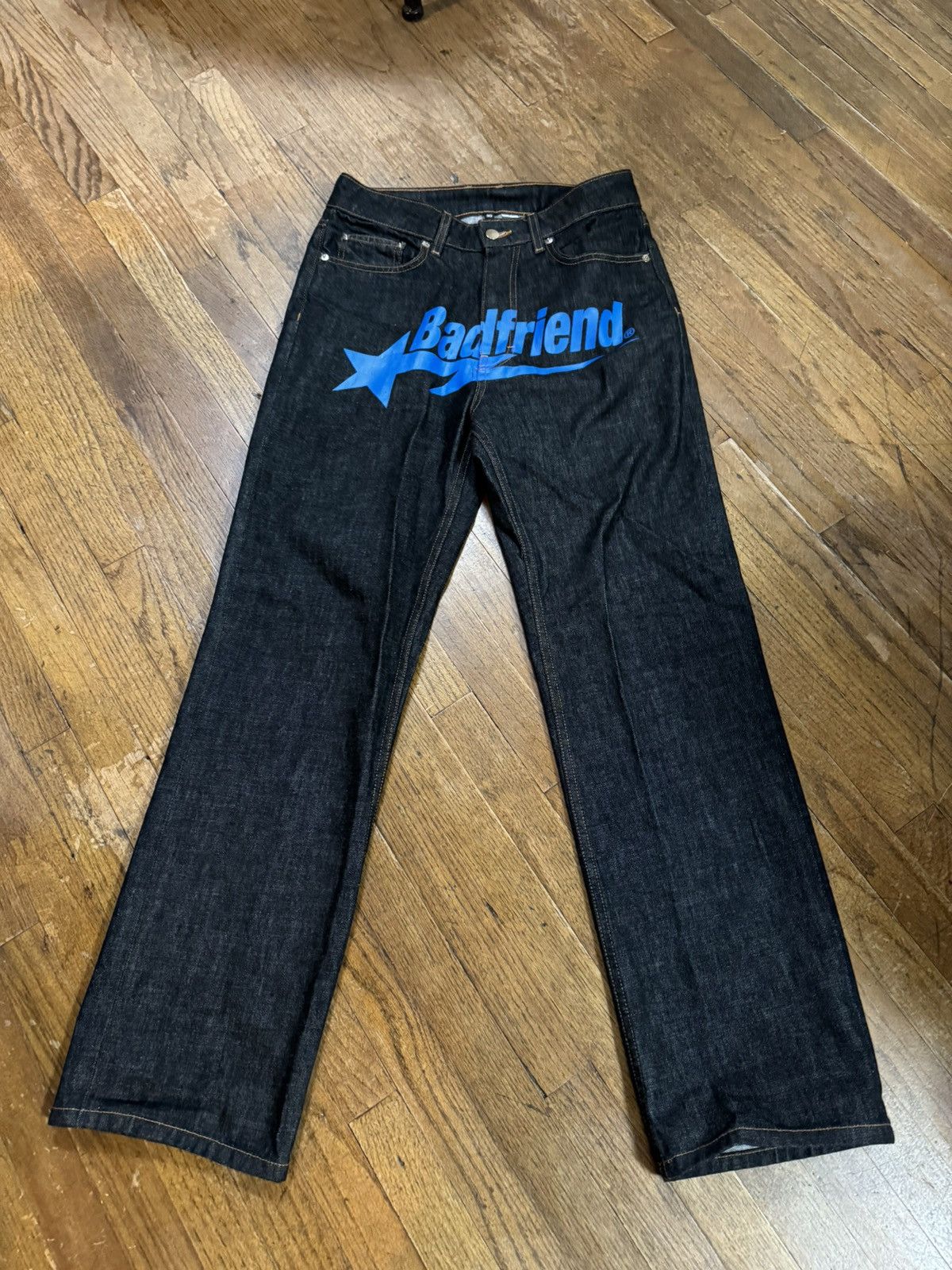 Badfriend Bad friend jeans black/blue | Grailed