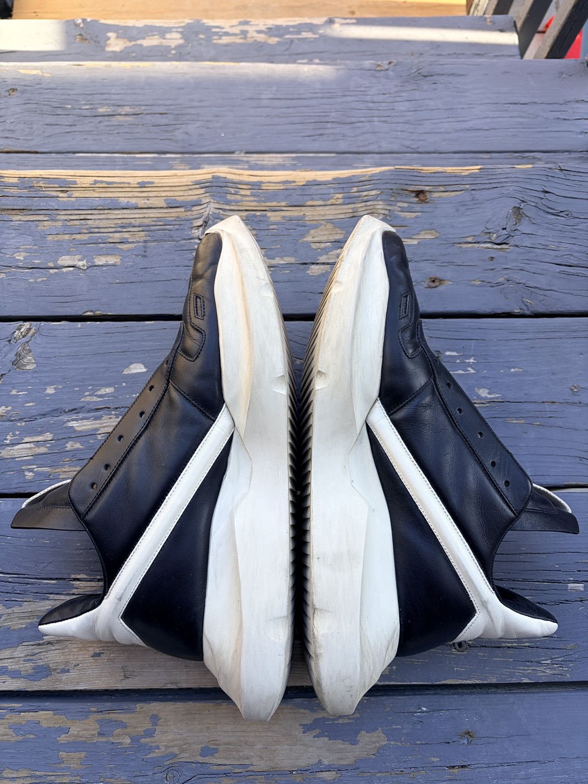 Rick Owens RICK OWENS GETH RUNNER IT 42.5 Size US 9.5 / EU 42-43 - 3 Thumbnail