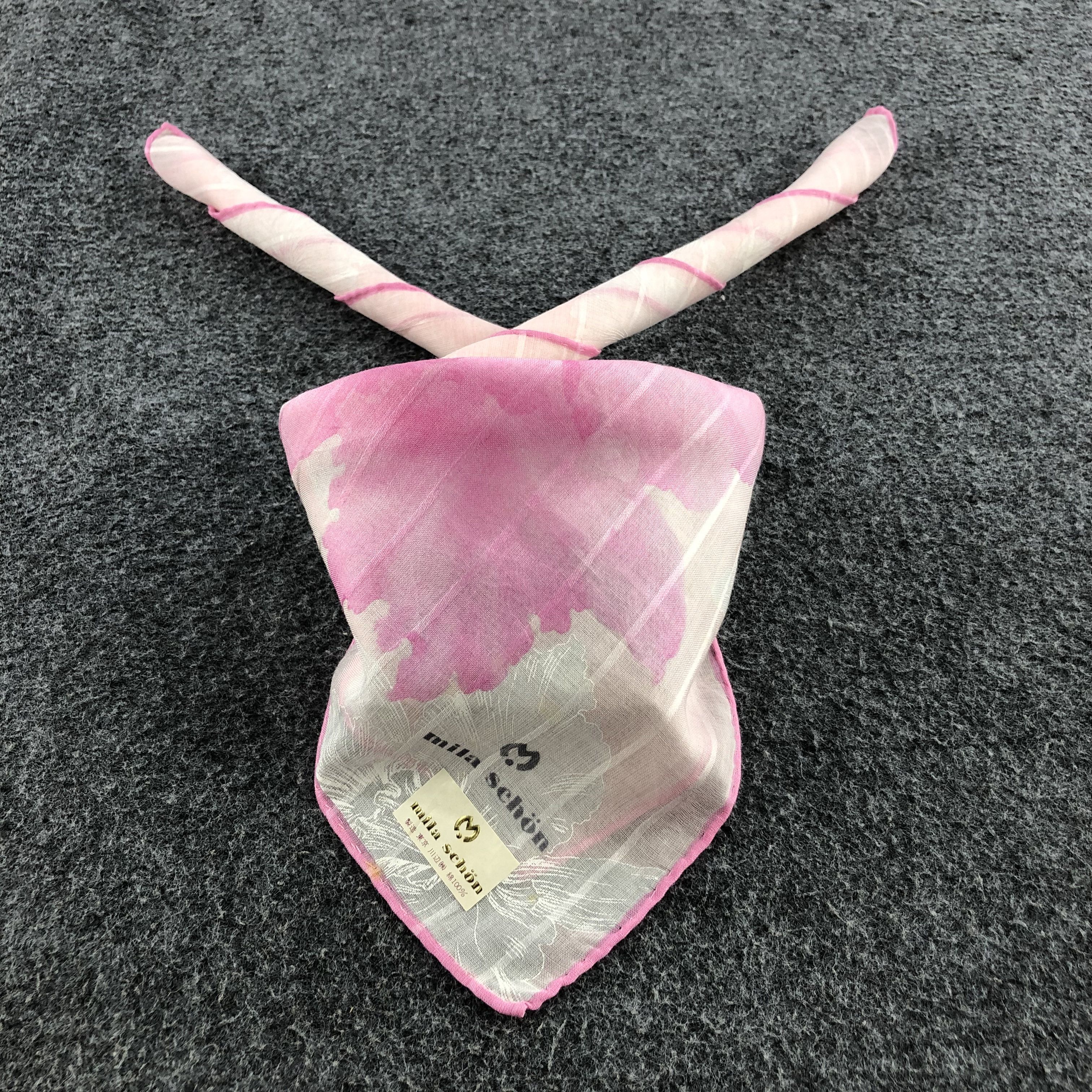 Mila Schon × Vintage Mila Schon Handkerchief Neckerchief Bandana H1387 Size ONE SIZE - 1 Thumbnail