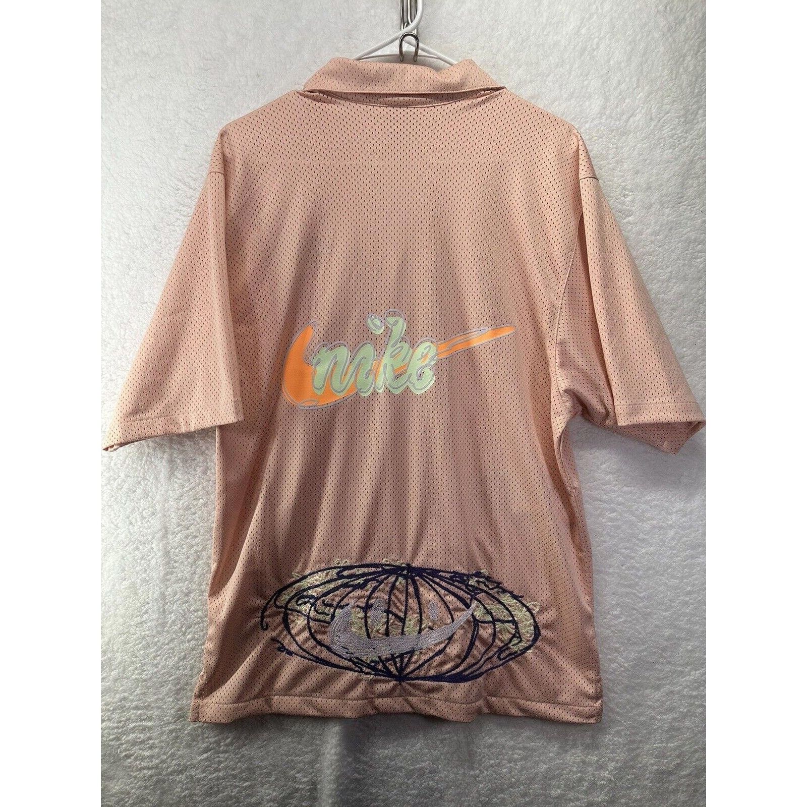 Nike Nike Resort Vacation Hawaiian Mesh Shirt Embroidered Small Size US S / EU 44-46 / 1 - 3 Thumbnail