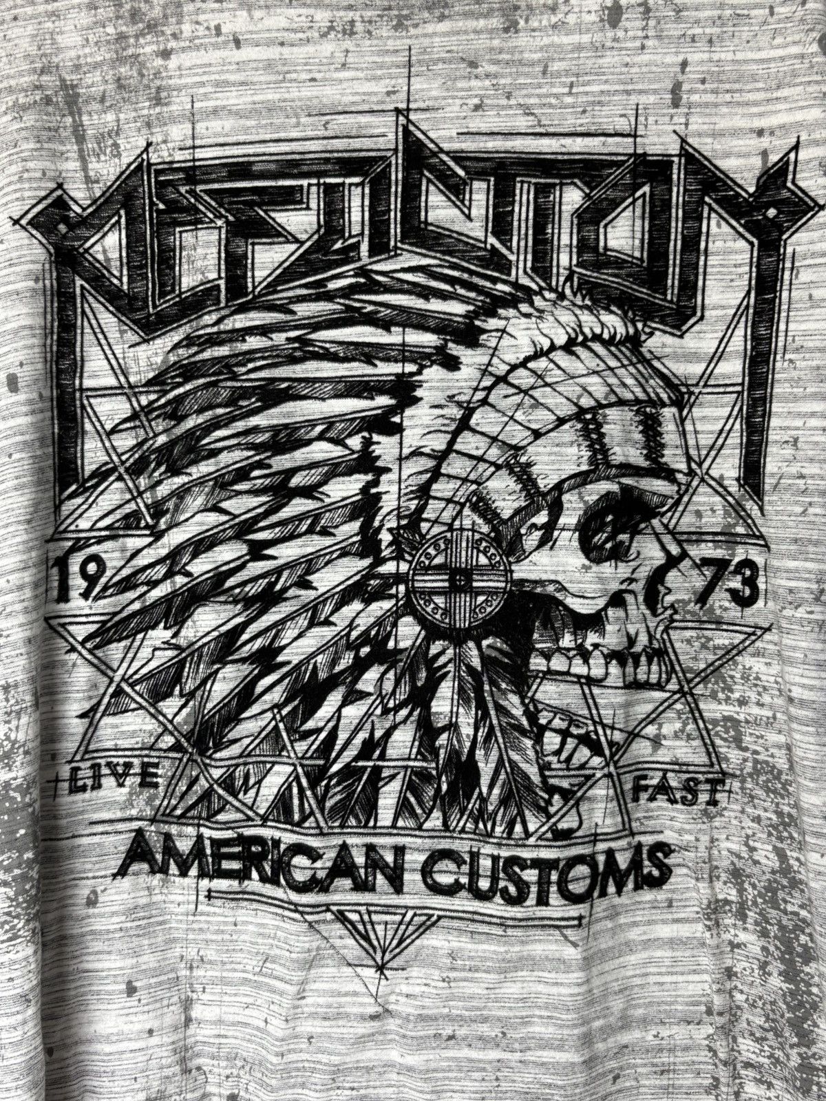 Affliction Affliction Flocked Tee Size US L / EU 52-54 / 3 - 4 Thumbnail