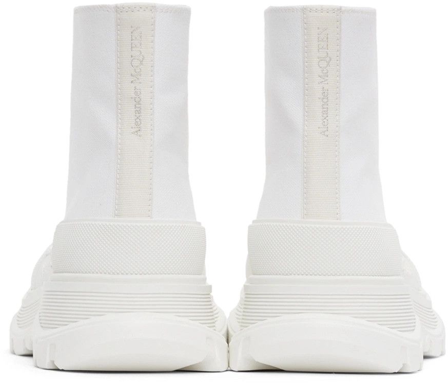 Alexander McQueen o1y1024 Hi-Top Sneakers in White Size US 7 / EU 40 - 5 Thumbnail